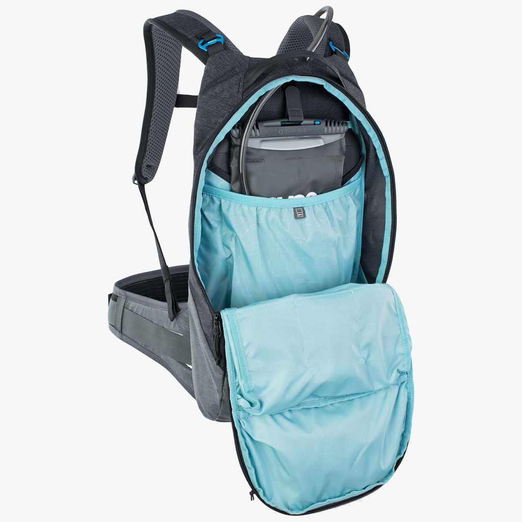 Evoc Trail Pro 10L Protektoren-Rucksack in SCHWARZ