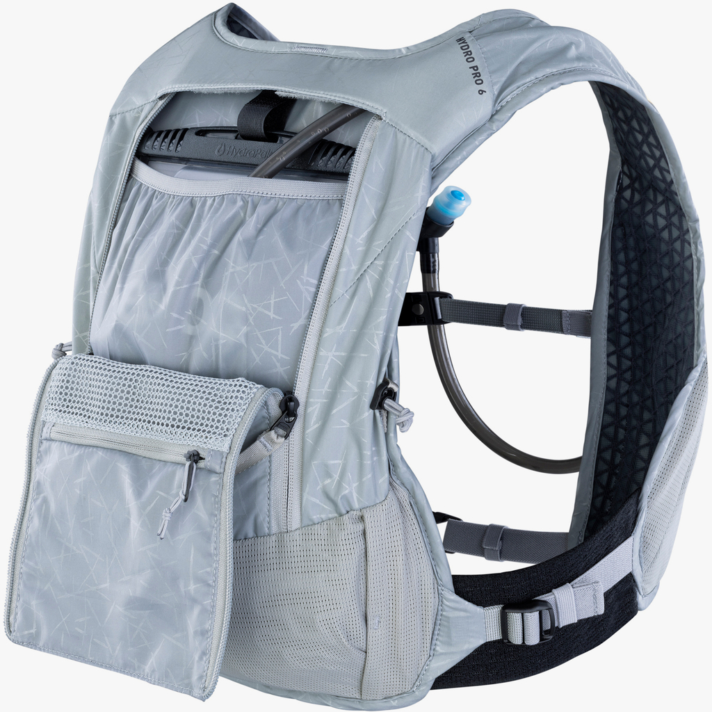 Evoc Hydro Pro 6L + 1.5L Bladder Fahrradrucksack in GRAU