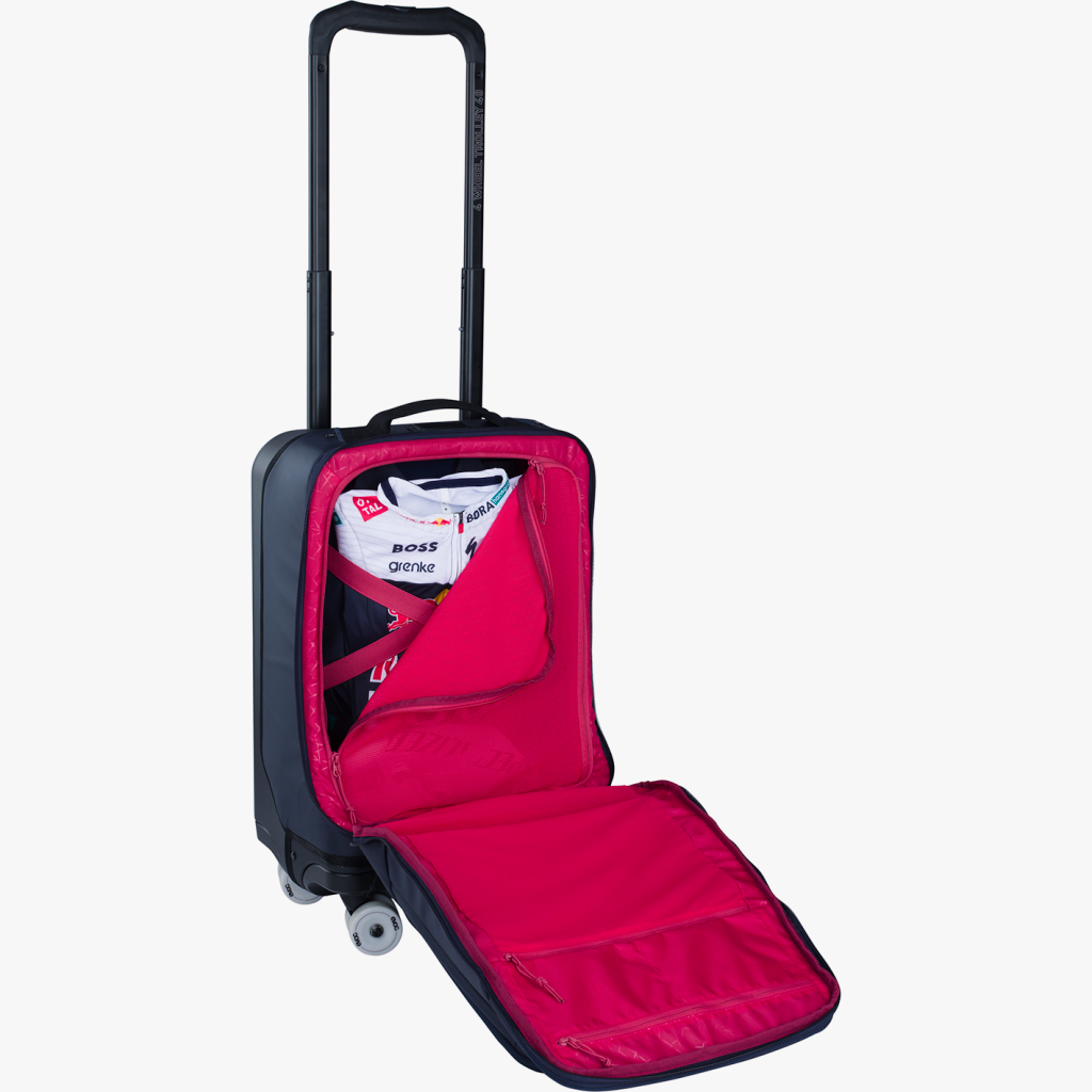 Evoc 4-Wheel Trolley 40 Red Bull-BORA-hansgrohe Rollkoffer in BLAU