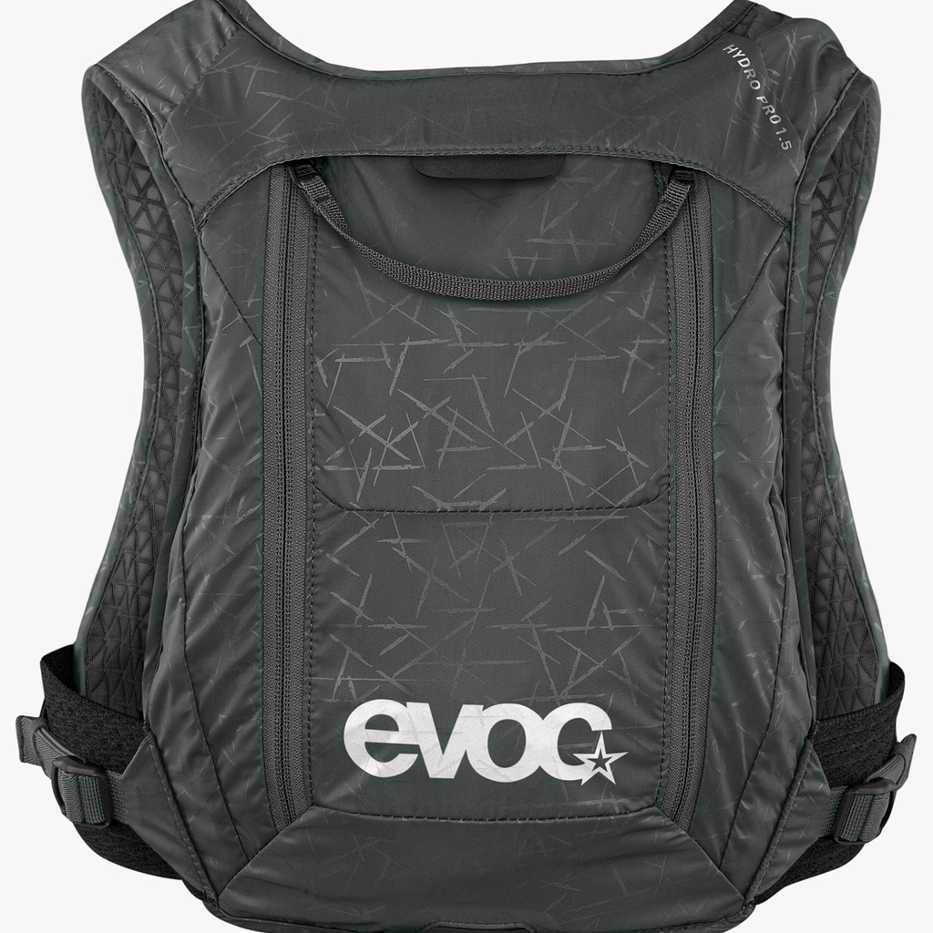 Evoc Hydro Pro 1.5L + 1.5L Bladder Fahrradrucksack in GRÜN