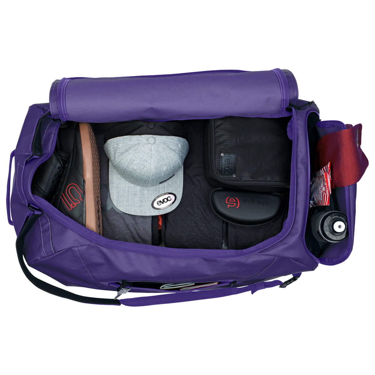 Evoc Duffle Bag 100L Sporttasche in VIOLETT
