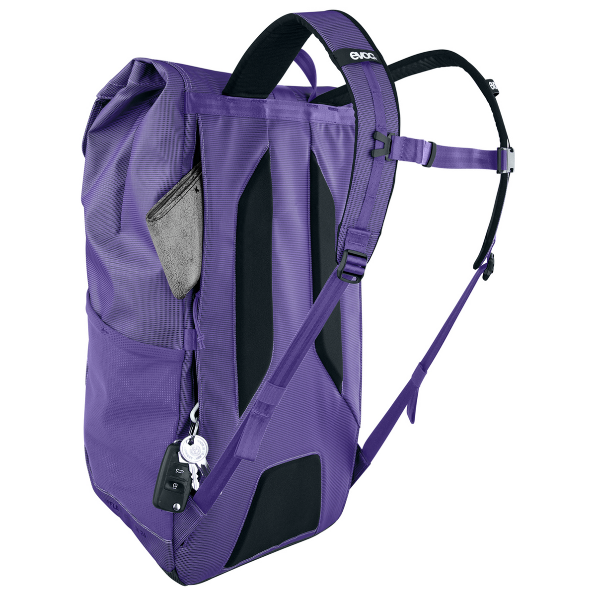 Evoc Duffle Backpack 26L Tagesrucksack in VIOLETT
