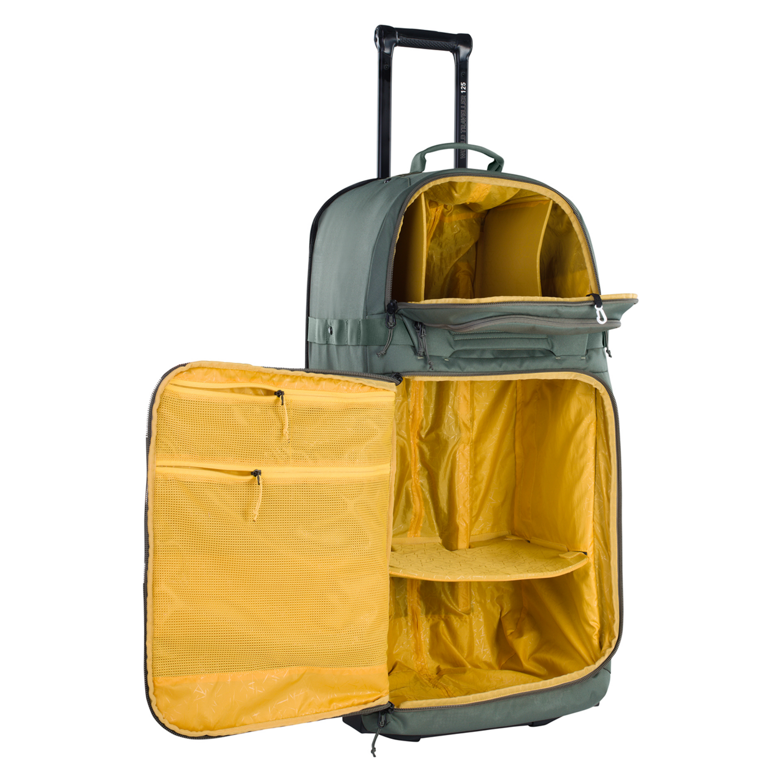 Evoc World Traveller 125L Rollkoffer in GRÜN