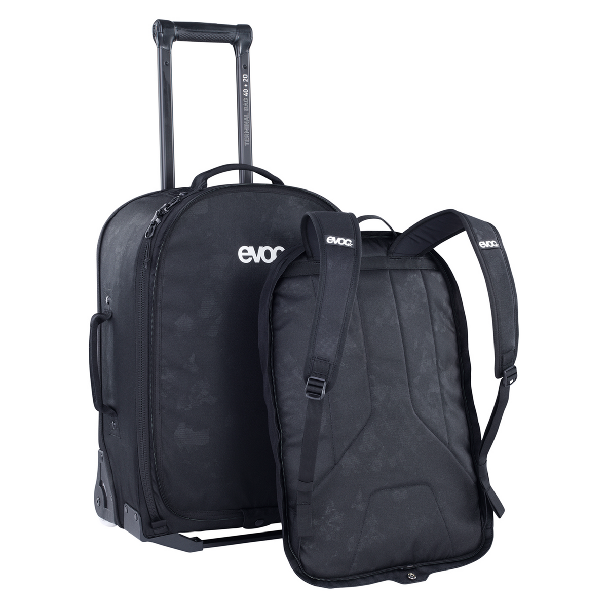 Evoc Terminal Bag 40+20L Rollkoffer in SCHWARZ