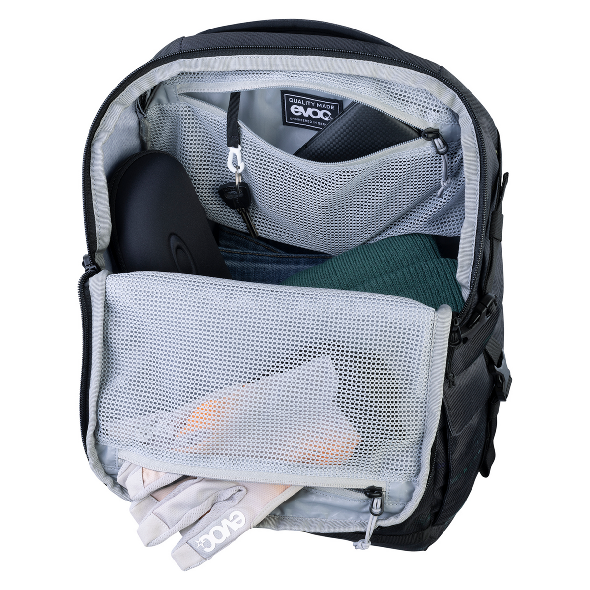 Evoc Travel Backpack 22L Tagesrucksack in SCHWARZ