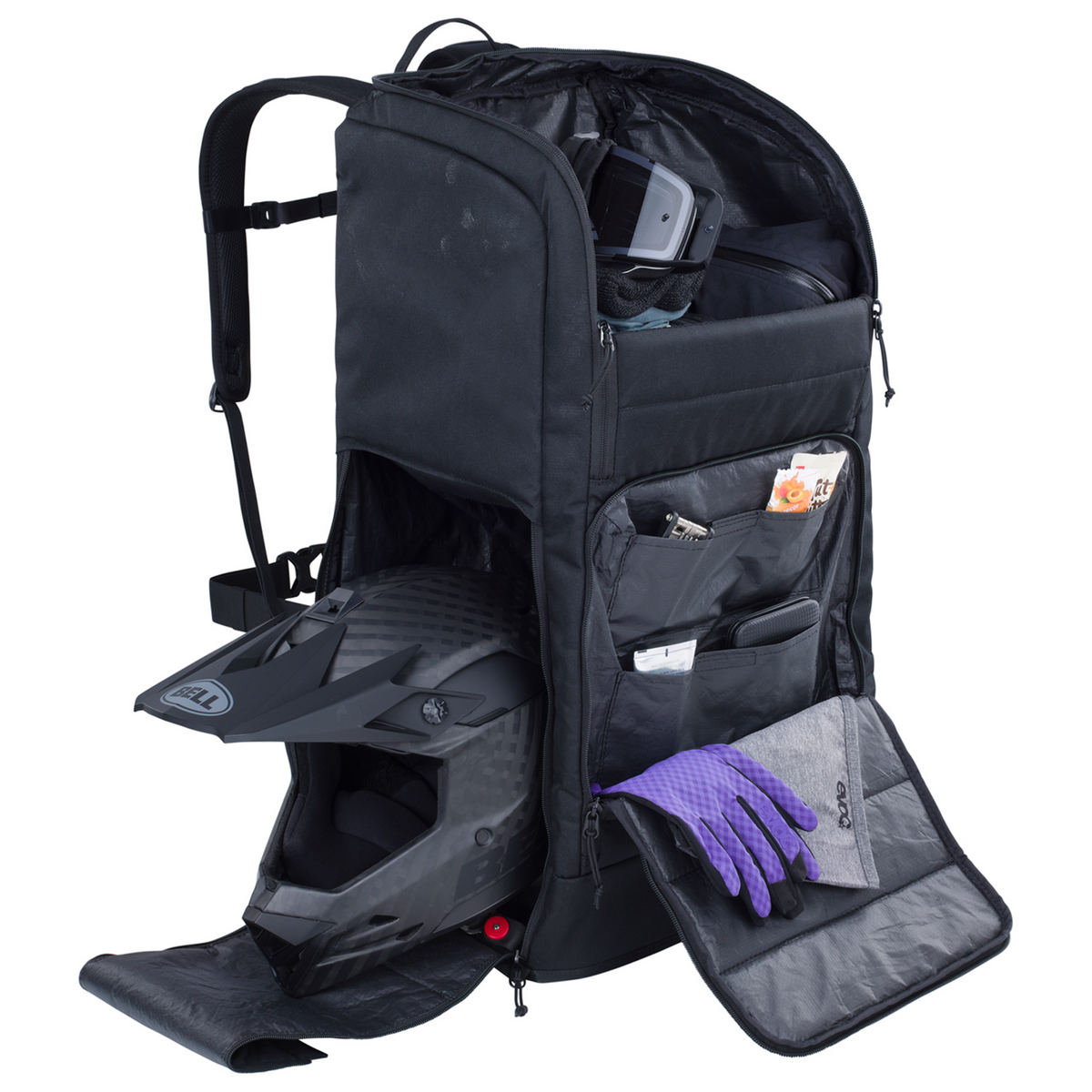 Evoc Gear Backpack 90L Materialtasche in SCHWARZ
