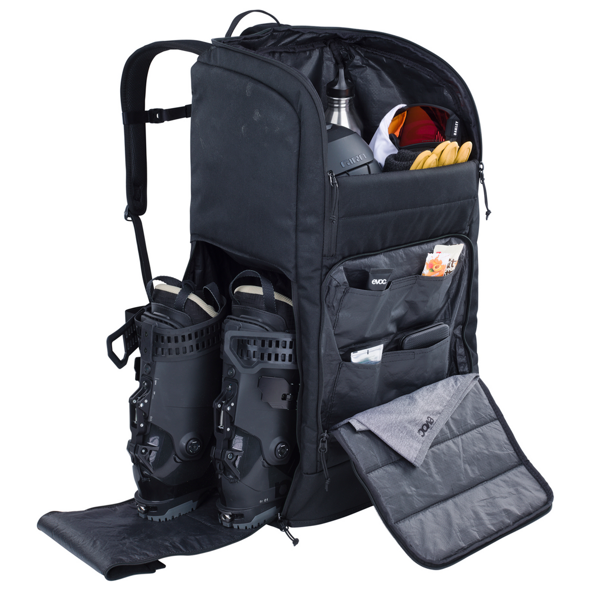 Evoc Gear Backpack 90L Materialtasche in SCHWARZ