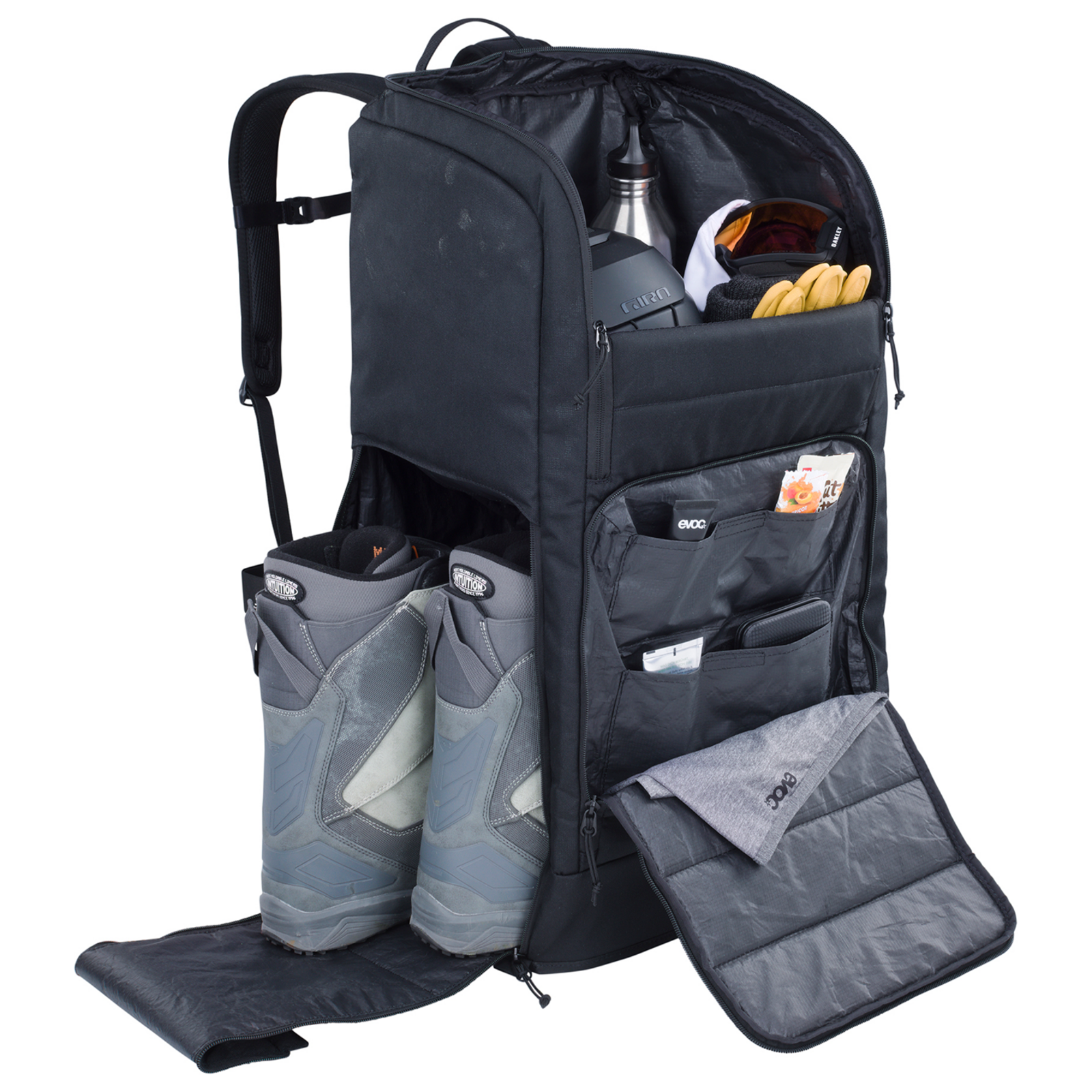 Evoc Gear Backpack 90L Materialtasche in SCHWARZ
