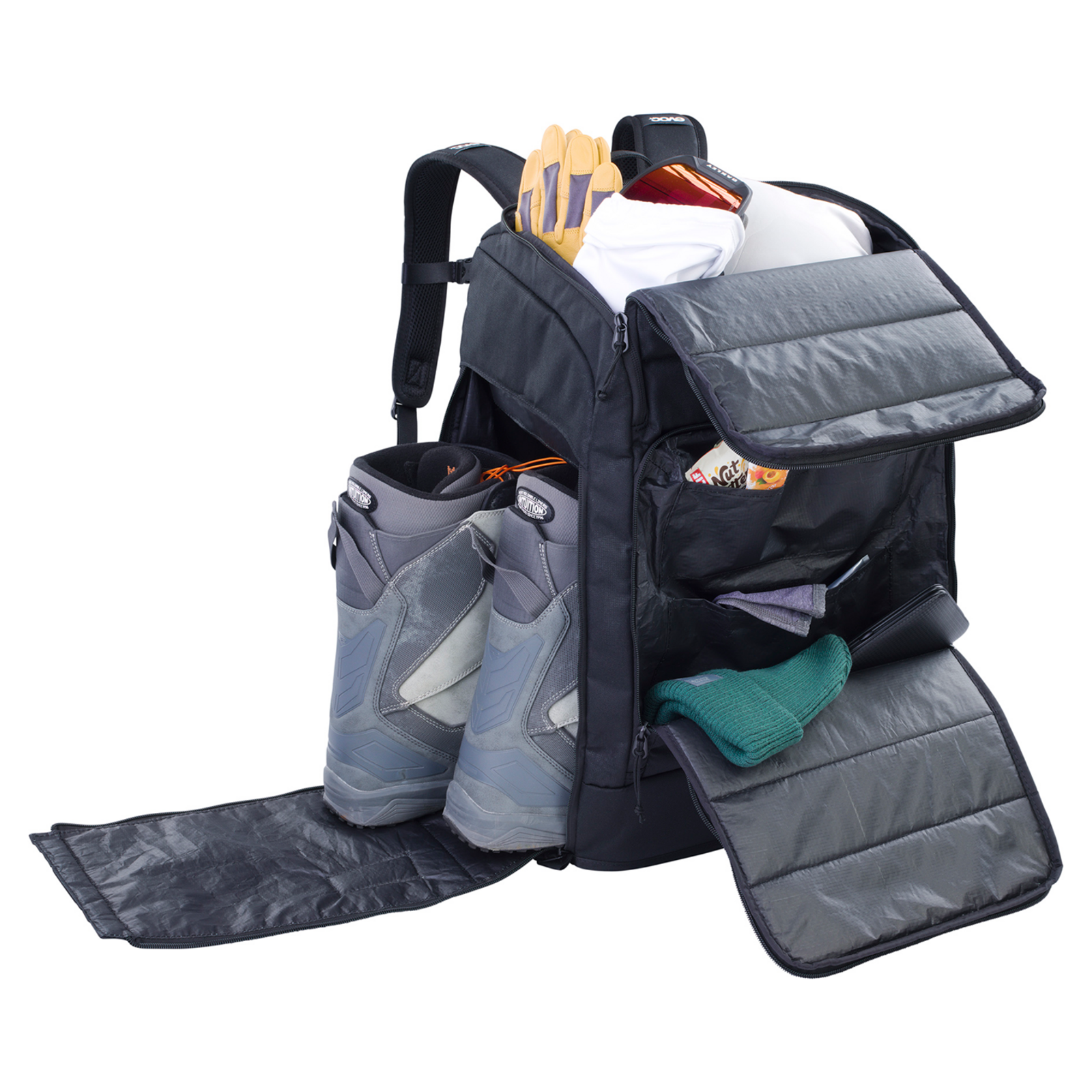 Evoc Gear Backpack 60L Materialtasche in SCHWARZ
