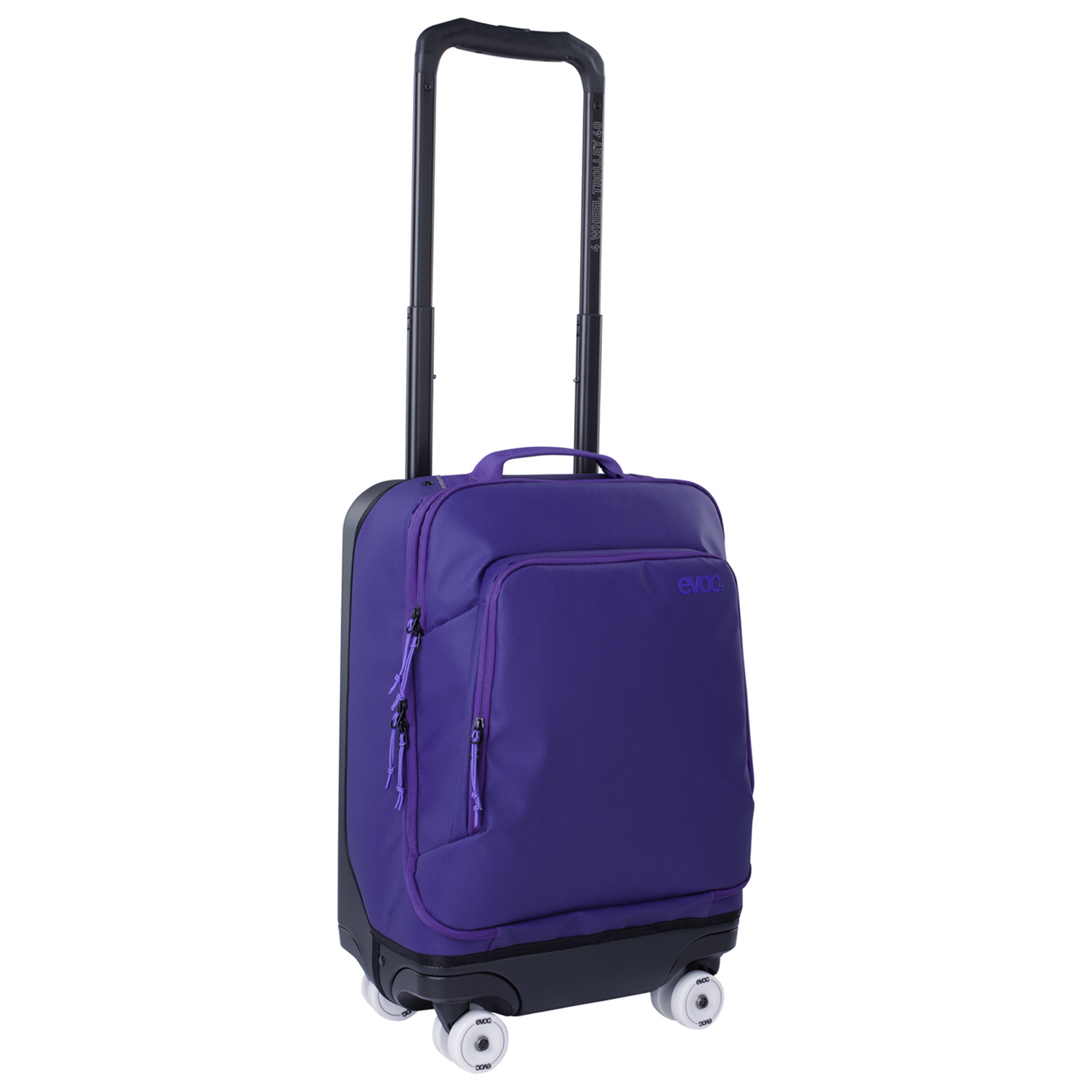 Evoc 4-Wheel Trolley 40L Rollkoffer in VIOLETT