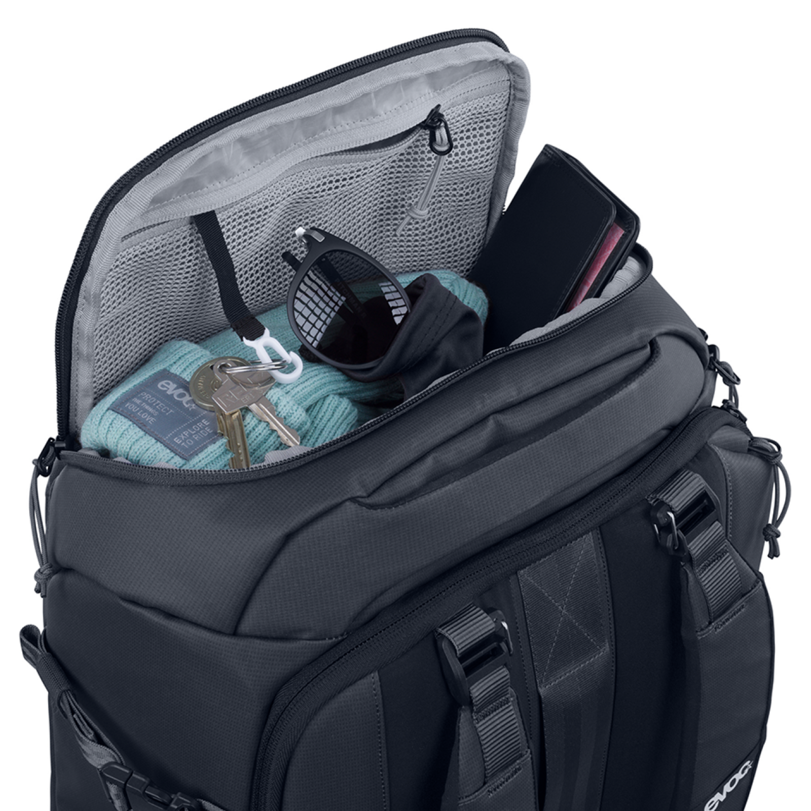 Evoc Athlete Backpack 30L Tagesrucksack in SCHWARZ