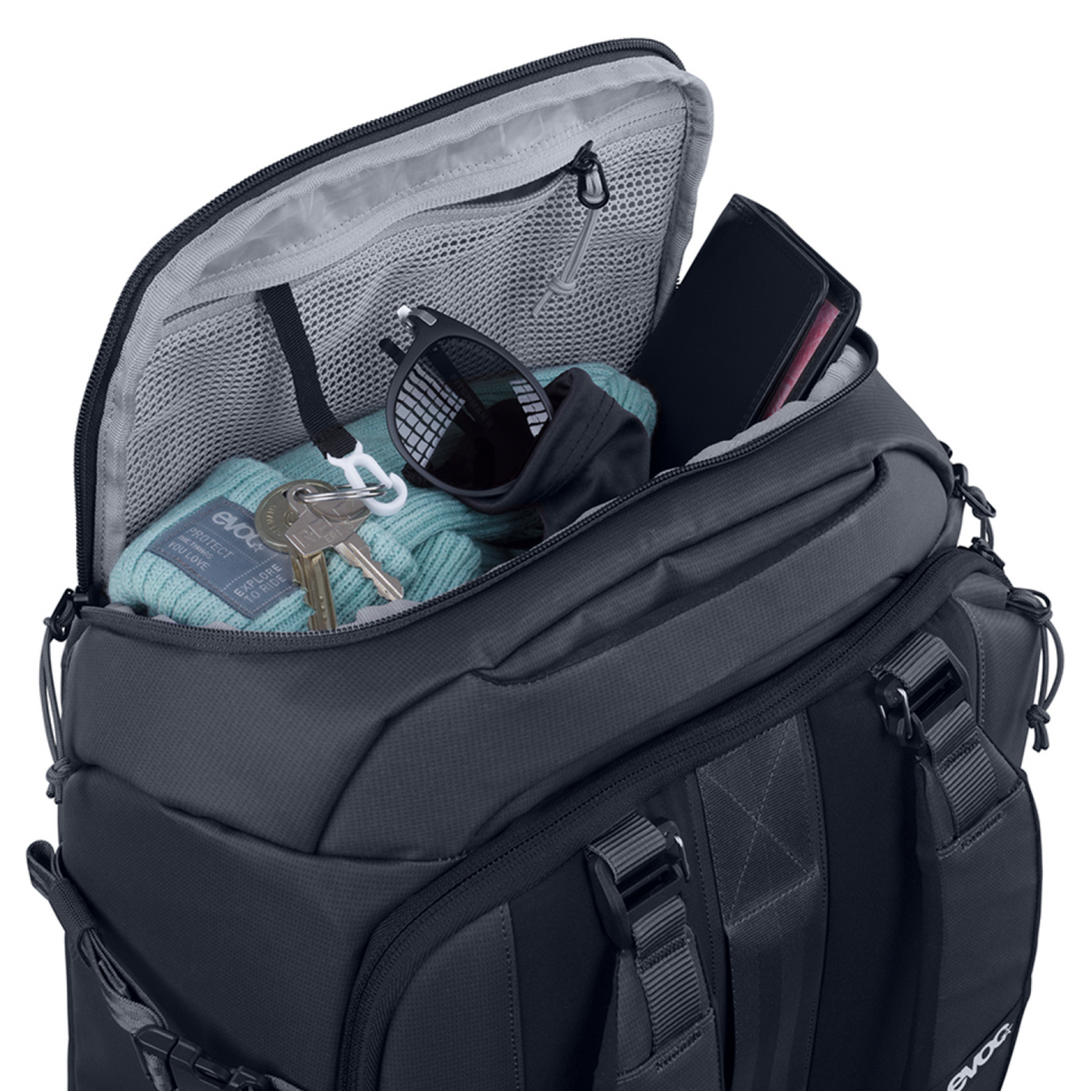 Evoc Athlete Backpack 30L Tagesrucksack in SCHWARZ