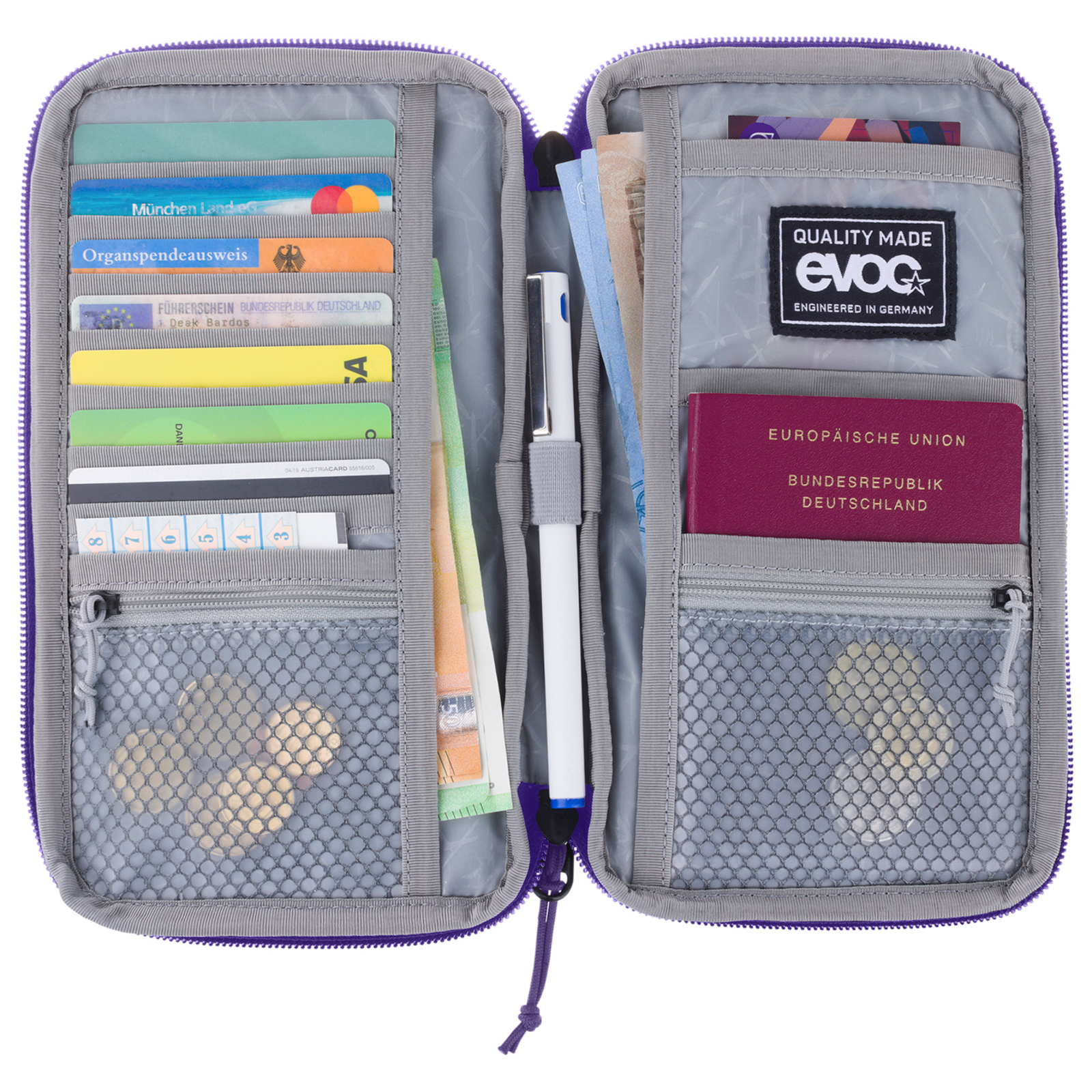 Evoc Travel Case Materialtasche in VIOLETT