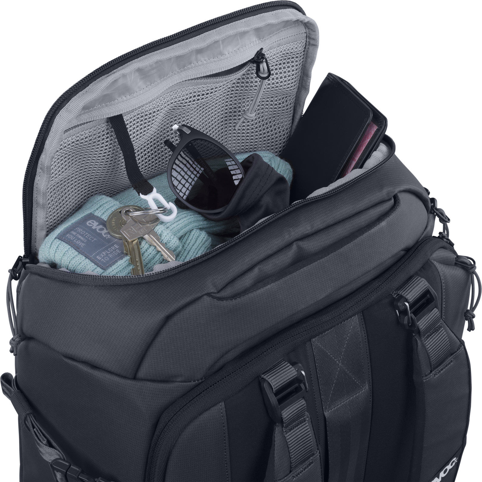 Evoc Athlete Backpack 30L Ironman Tagesrucksack in GRAU