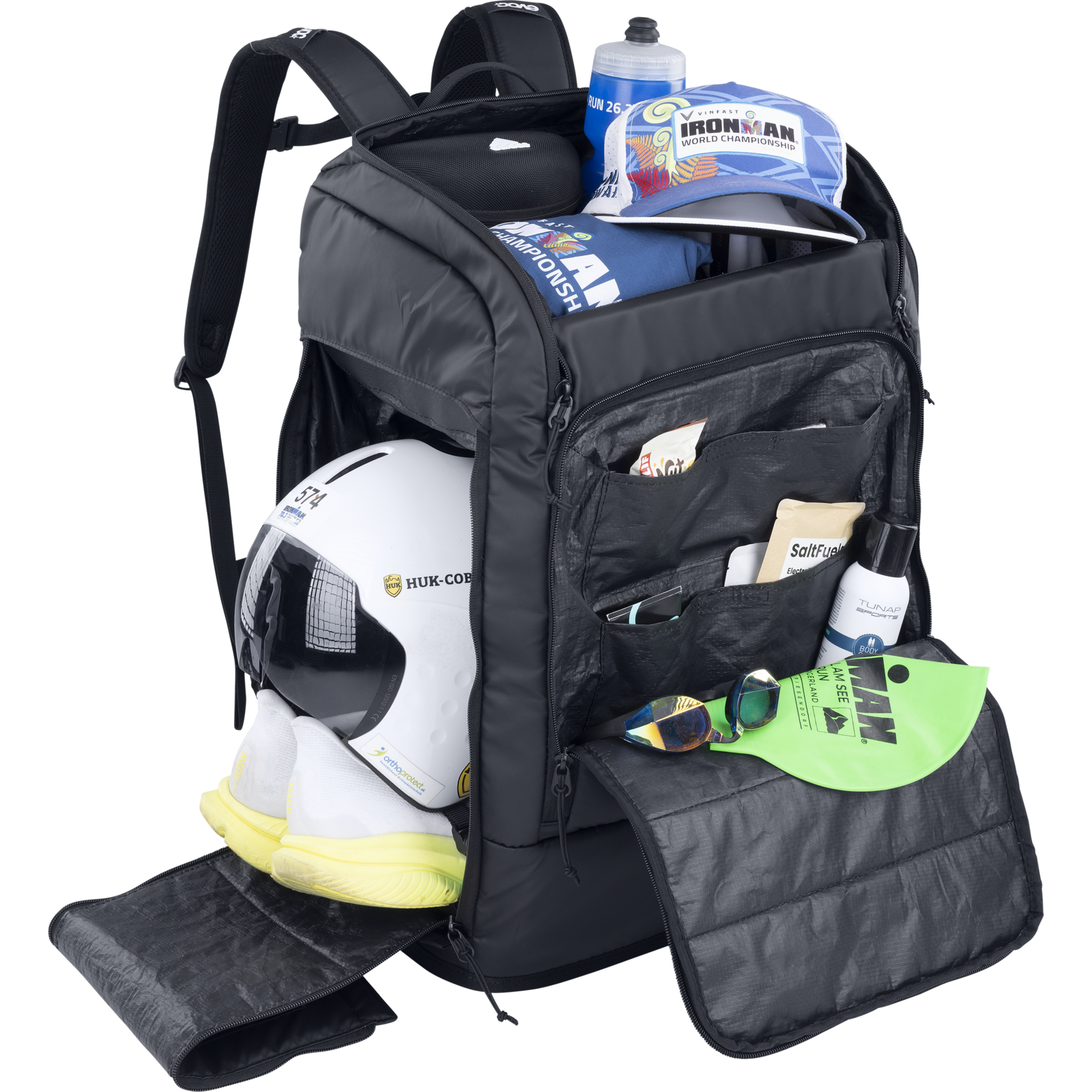 Evoc Gear Backpack 60L Ironman Materialtasche in SCHWARZ