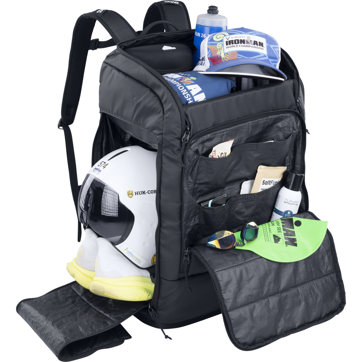 Evoc Gear Backpack 60L Ironman Materialtasche in SCHWARZ