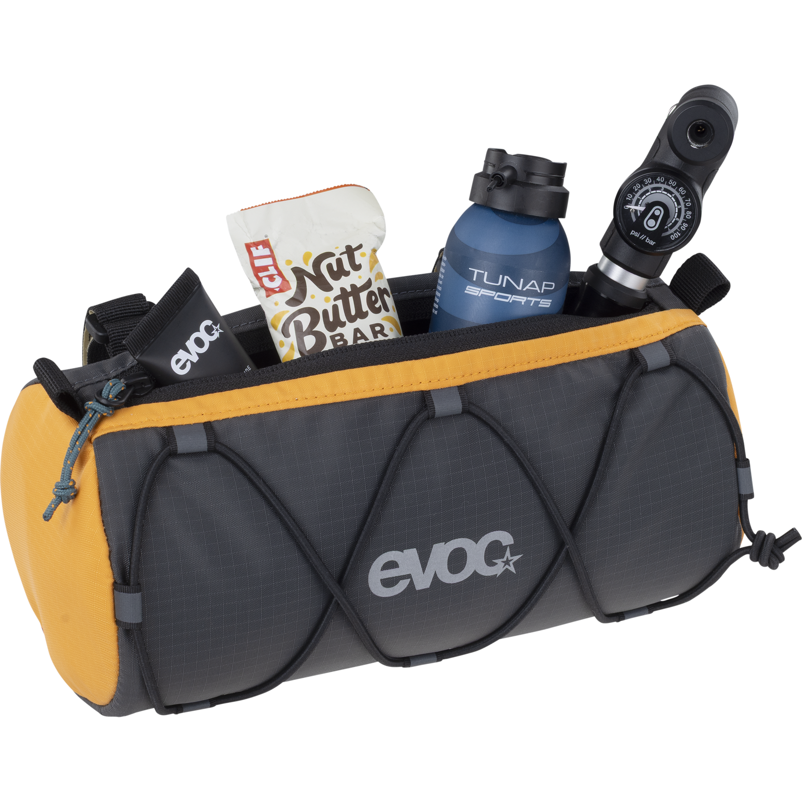 Evoc Handlebar Roll WP 1.5L Upcycling Lenkertasche in GRAU