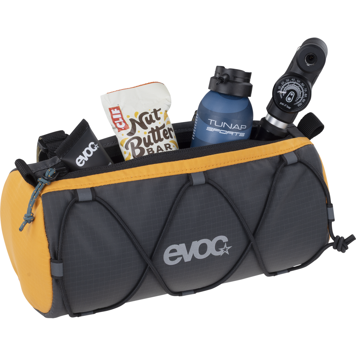 Evoc Handlebar Roll WP 1.5L Upcycling Lenkertasche in GRAU
