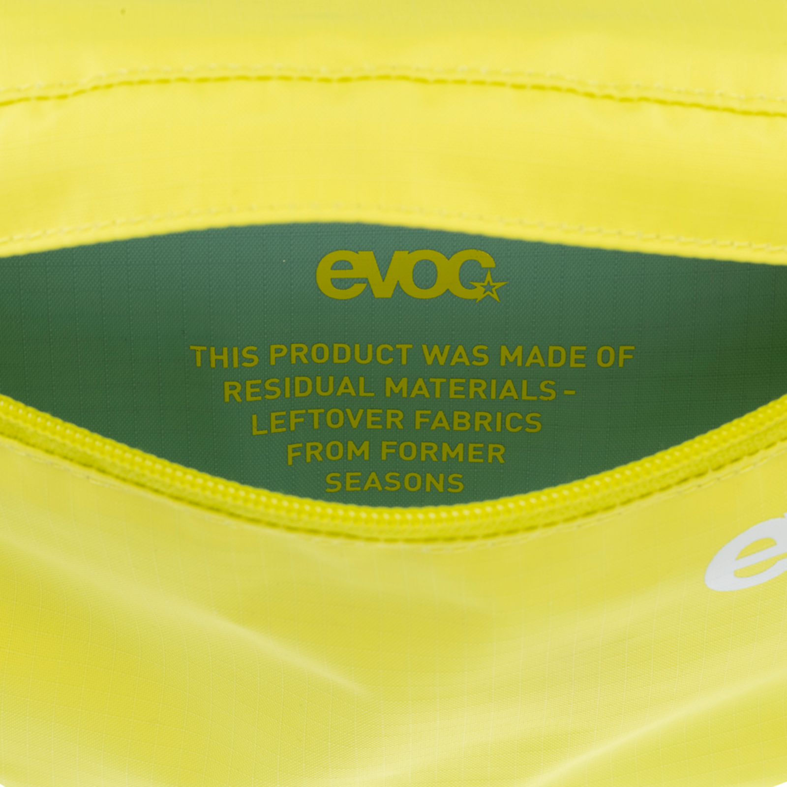Evoc Fanny Pack 1.5L Upcycling Hüfttasche in GELB