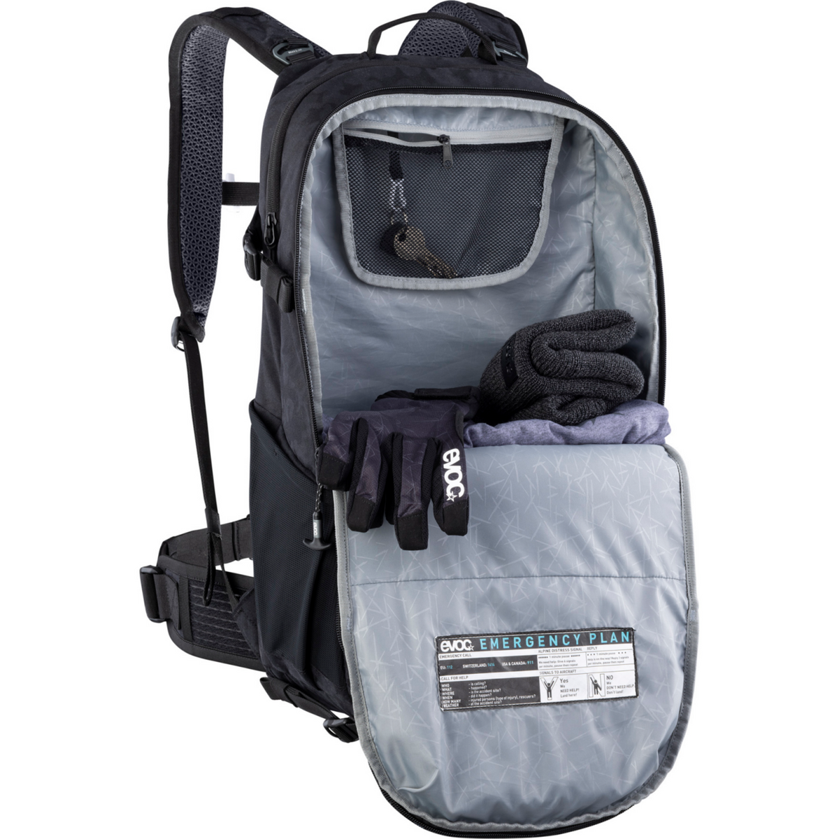 Evoc Stage Capture 22L Fotorucksack in SCHWARZ