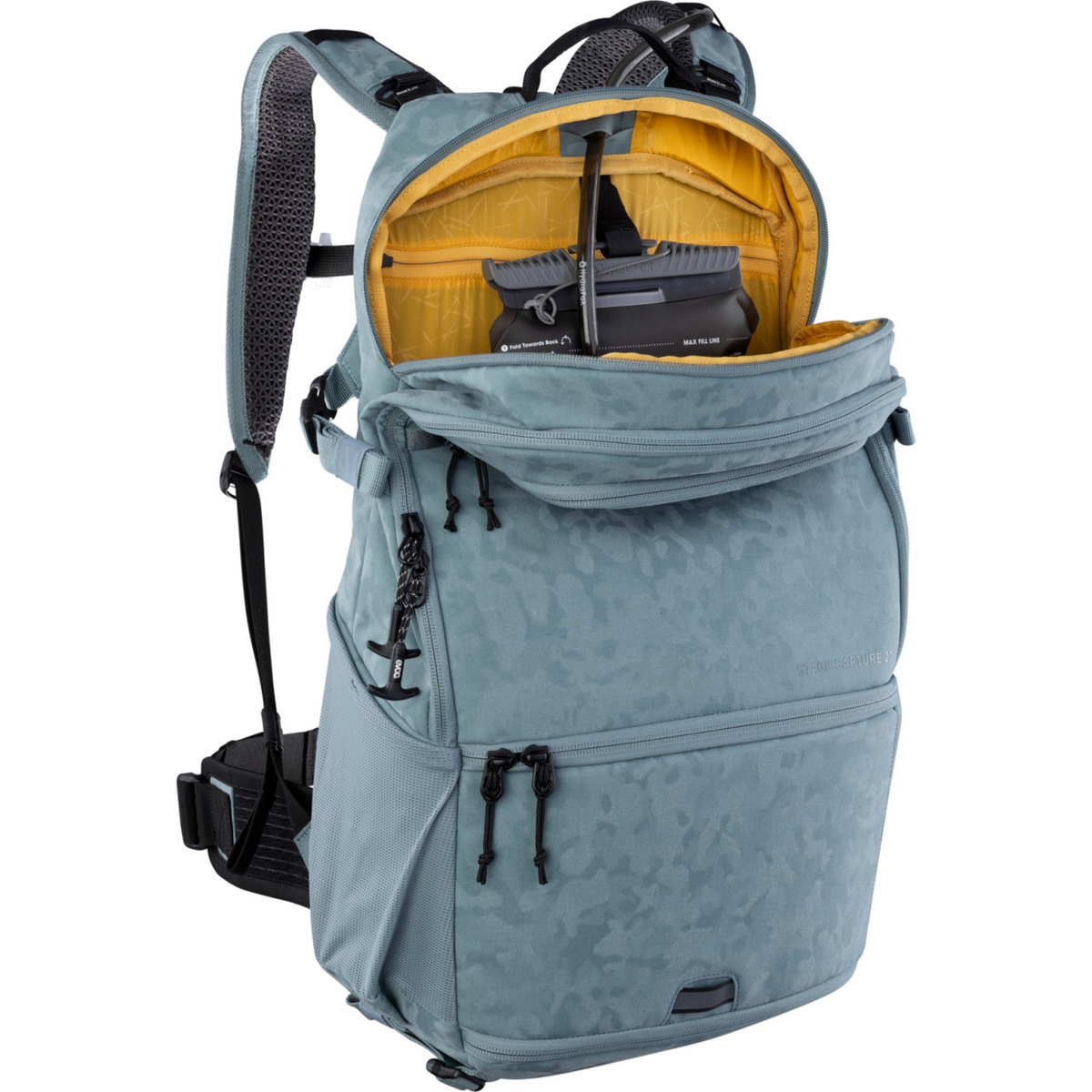 Evoc Stage Capture 22L Fotorucksack in GRAU