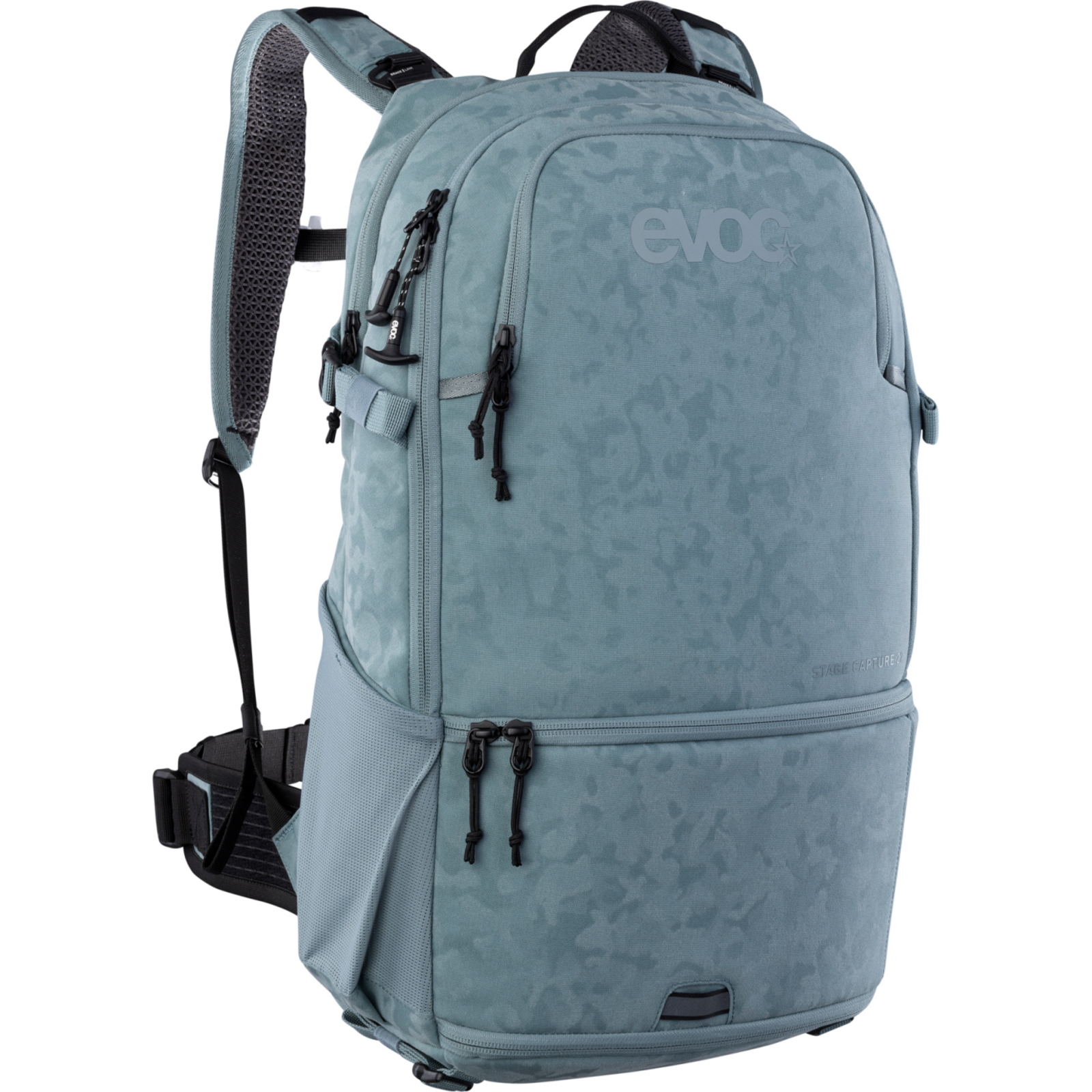 Evoc Stage Capture 22L Fotorucksack in GRAU