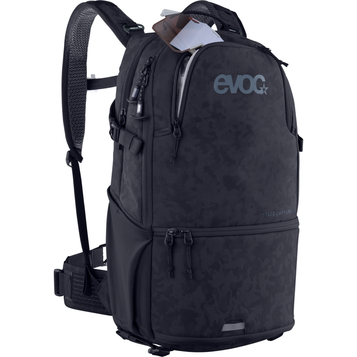 Evoc Stage Capture 16L Fotorucksack in SCHWARZ