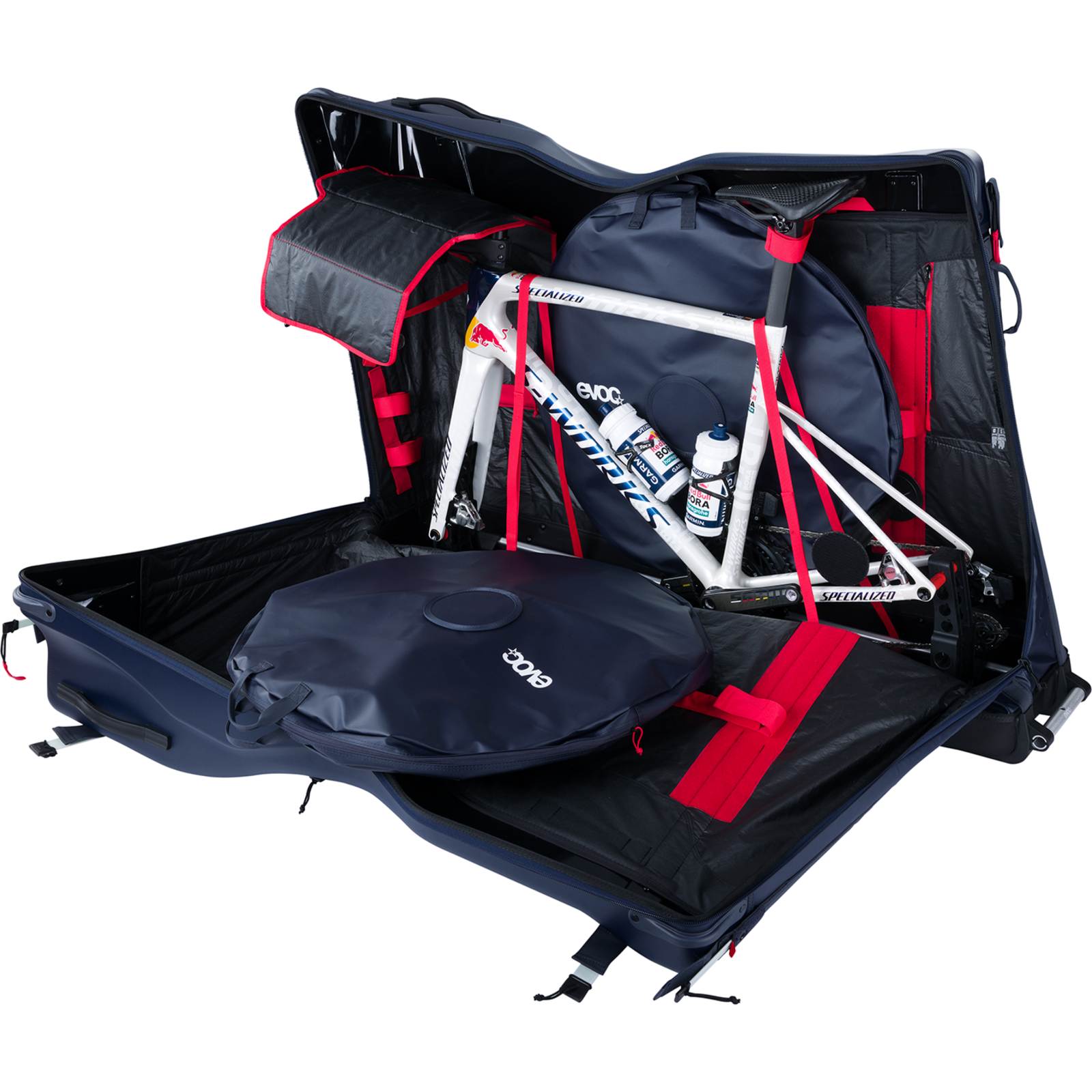 Evoc Road Bike Bag Pro Red Bull-BORA-hansgrohe Fahrradtransporttasche in BLAU
