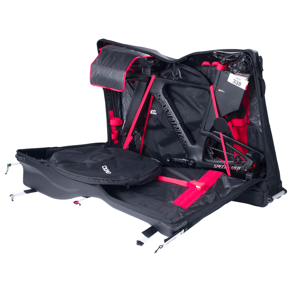 Evoc Road Bike Bag Pro Fahrradtransporttaschen in SCHWARZ