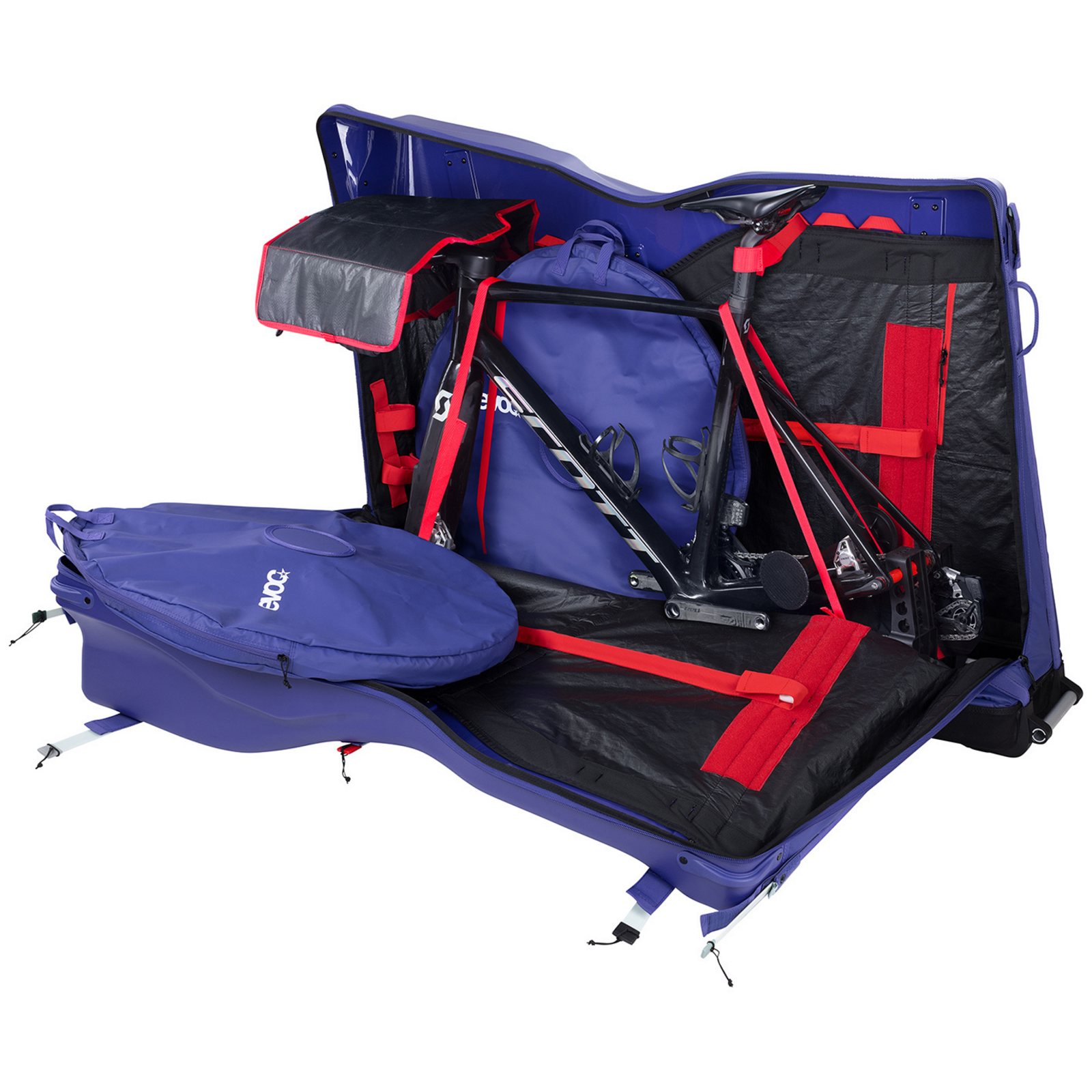 Evoc Road Bike Bag Pro Fahrradtransporttaschen in VIOLETT