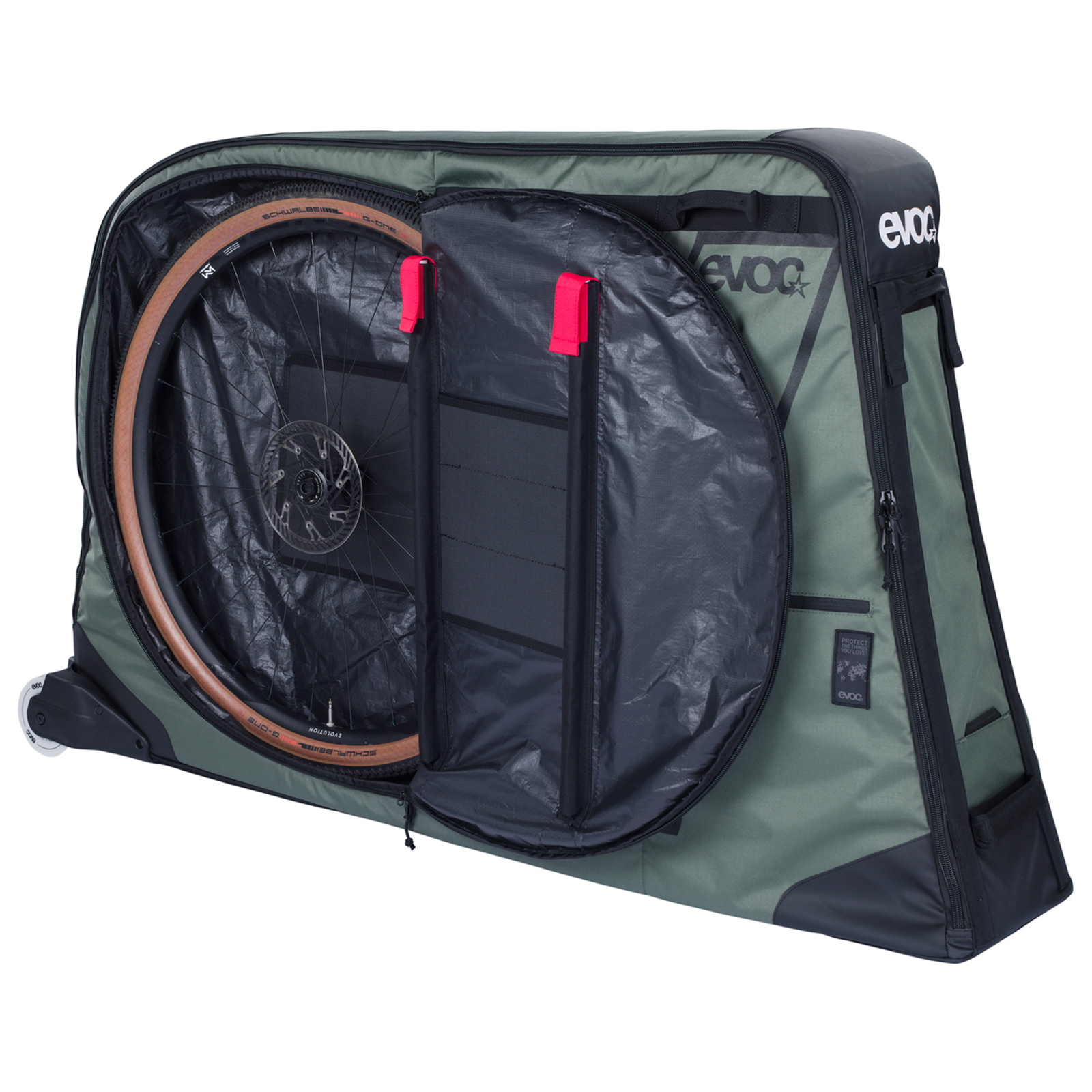 Evoc Bike Bag Fahrradtransporttaschen in GRÜN