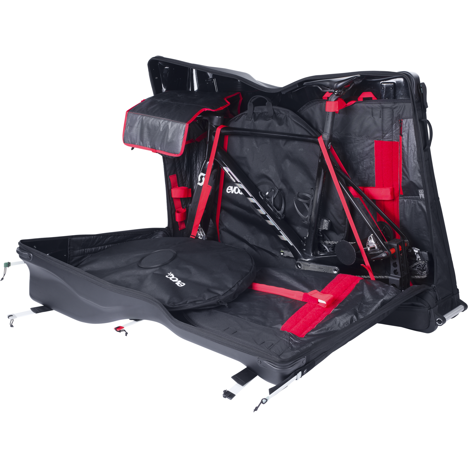 Evoc Road Bike Bag Pro Ironman Fahrradtransporttaschen in SCHWARZ