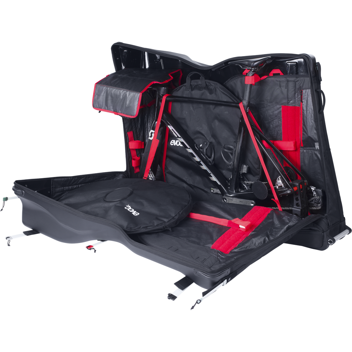 Evoc Road Bike Bag Pro Ironman Fahrradtransporttaschen in SCHWARZ