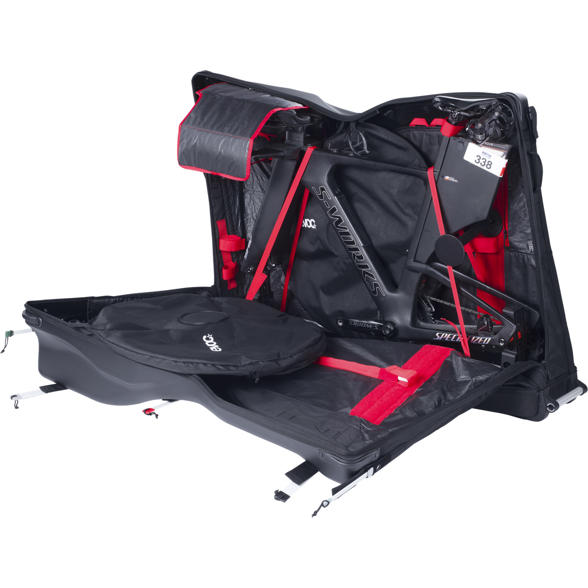 Evoc Road Bike Bag Pro Ironman Fahrradtransporttaschen in SCHWARZ