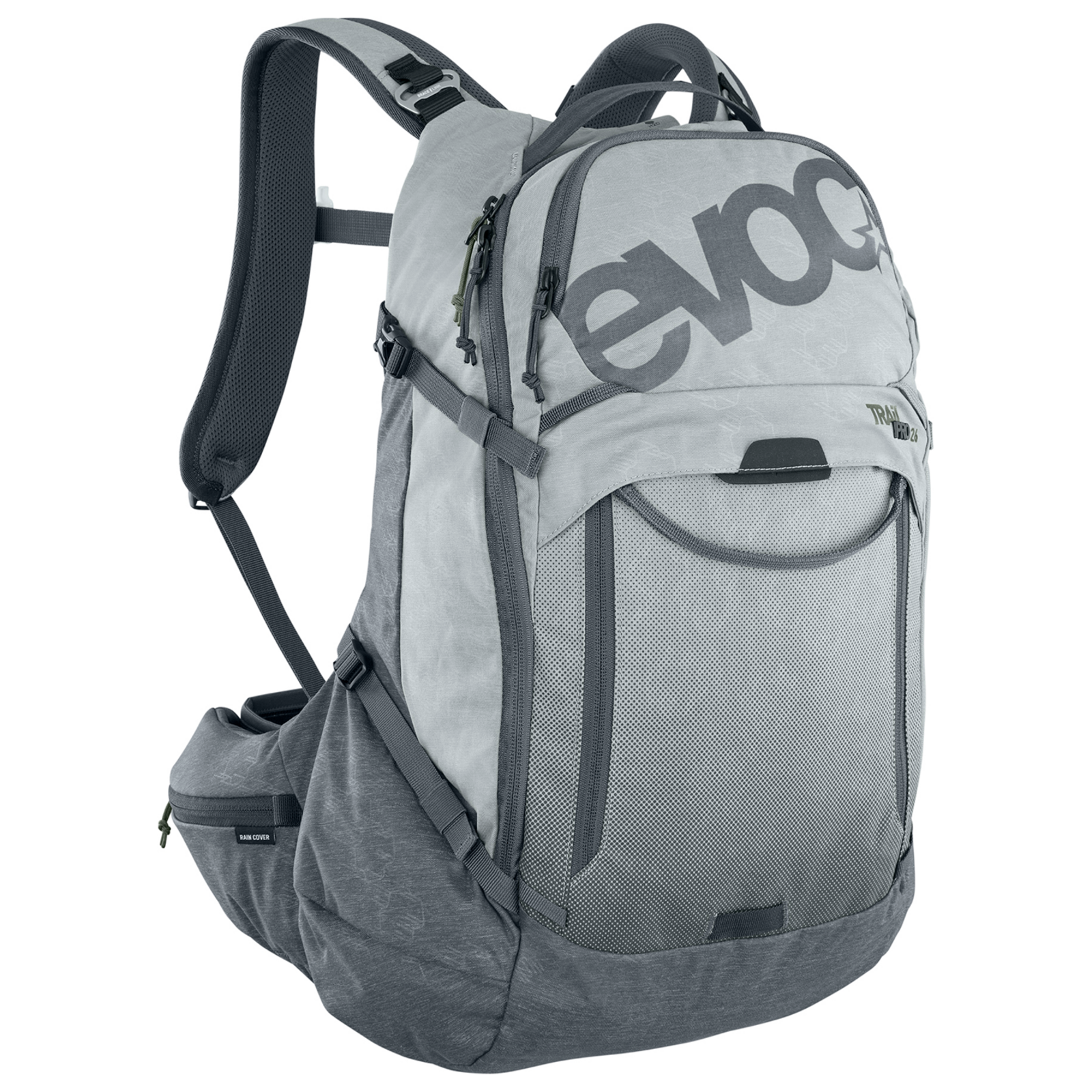 Evoc Trail Pro 26L Protektoren-Rucksack in GRAU