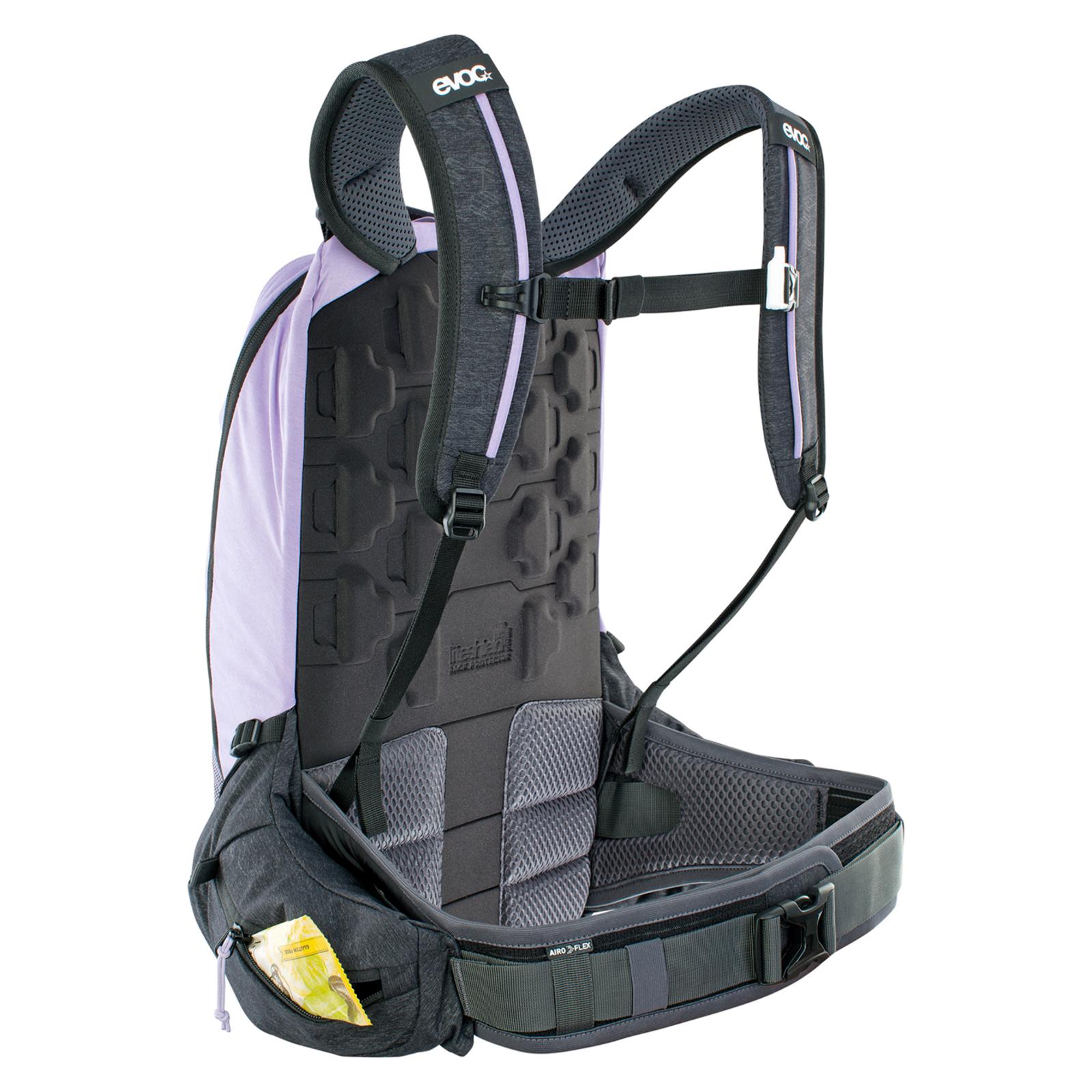 Evoc Trail Pro 16L Protektoren-Rucksack in VIOLETT