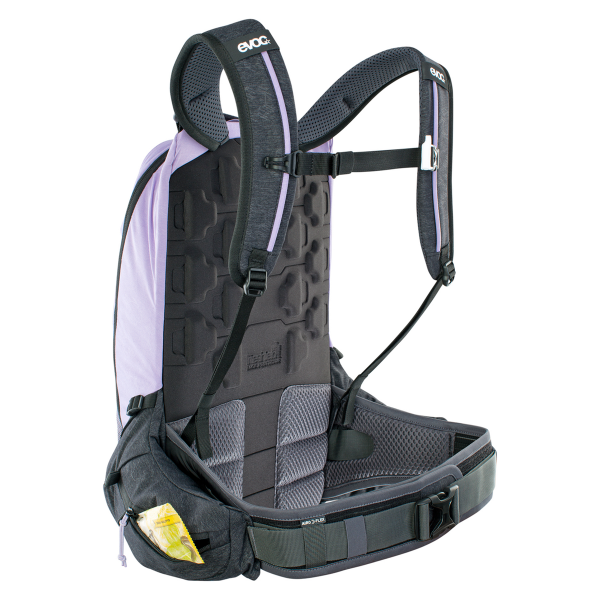 Evoc Trail Pro 16L Protektoren-Rucksack in VIOLETT