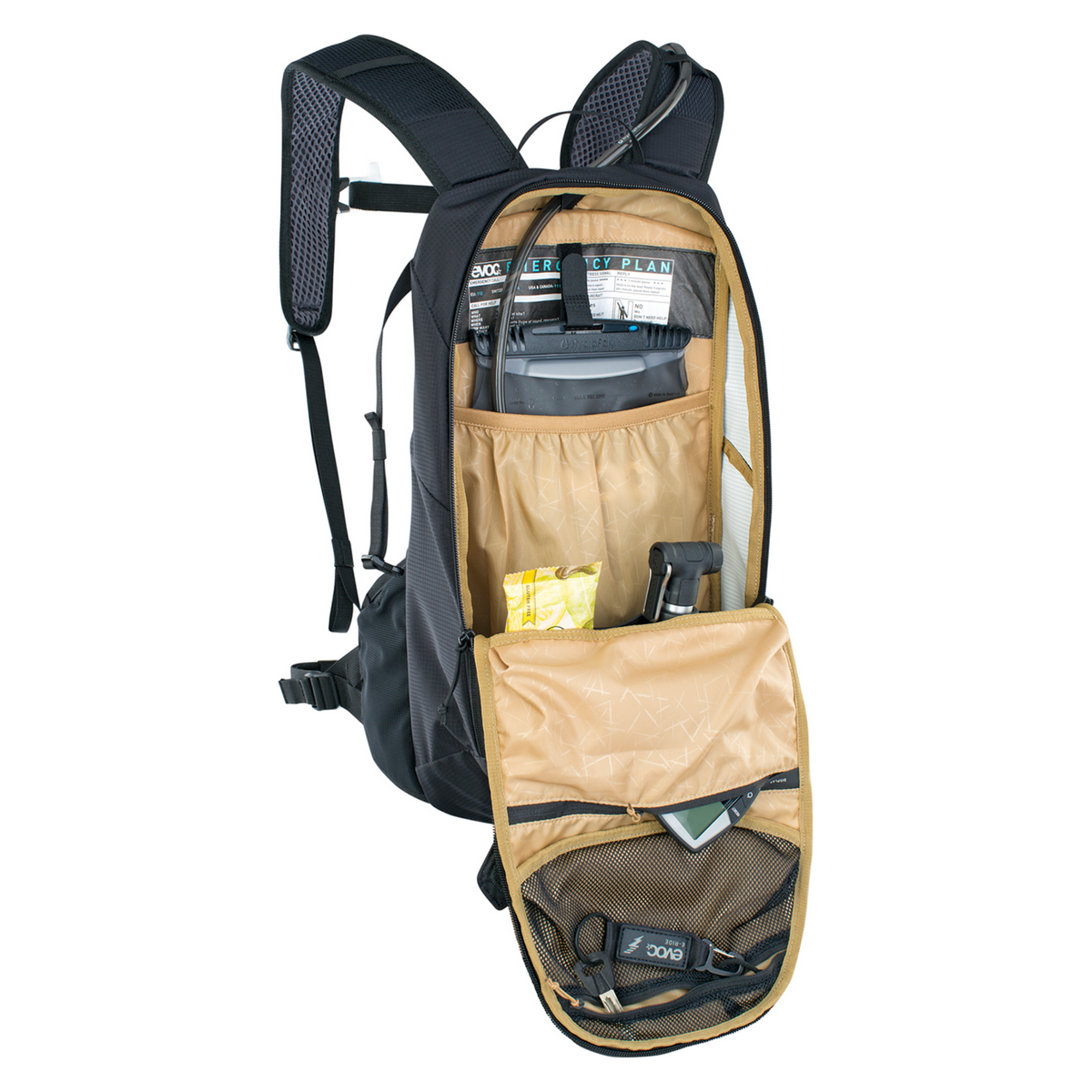 Evoc E-Ride 12L Fahrradrucksack in SCHWARZ
