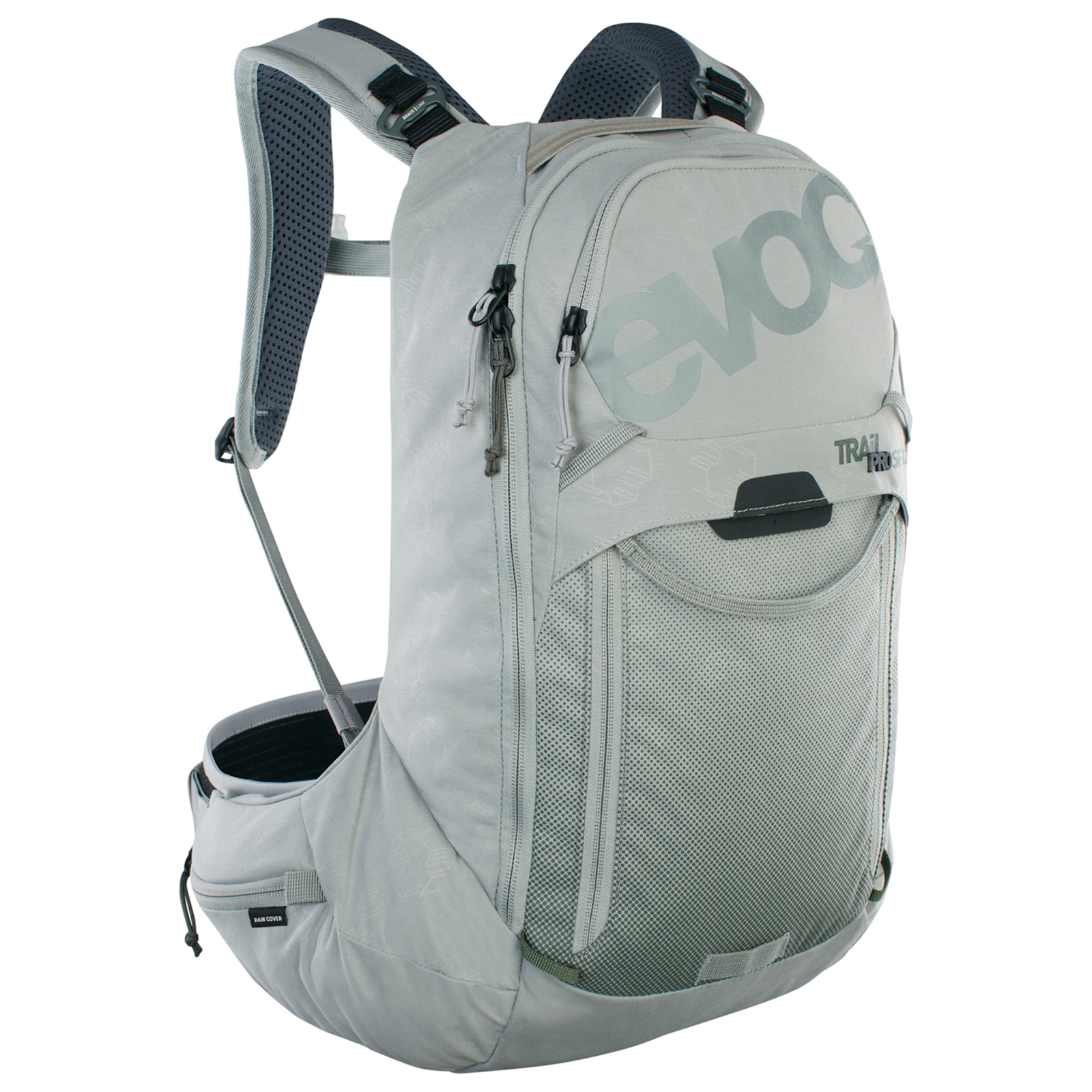 Evoc Trail Pro SF 12L Protektoren-Rucksack in GRAU