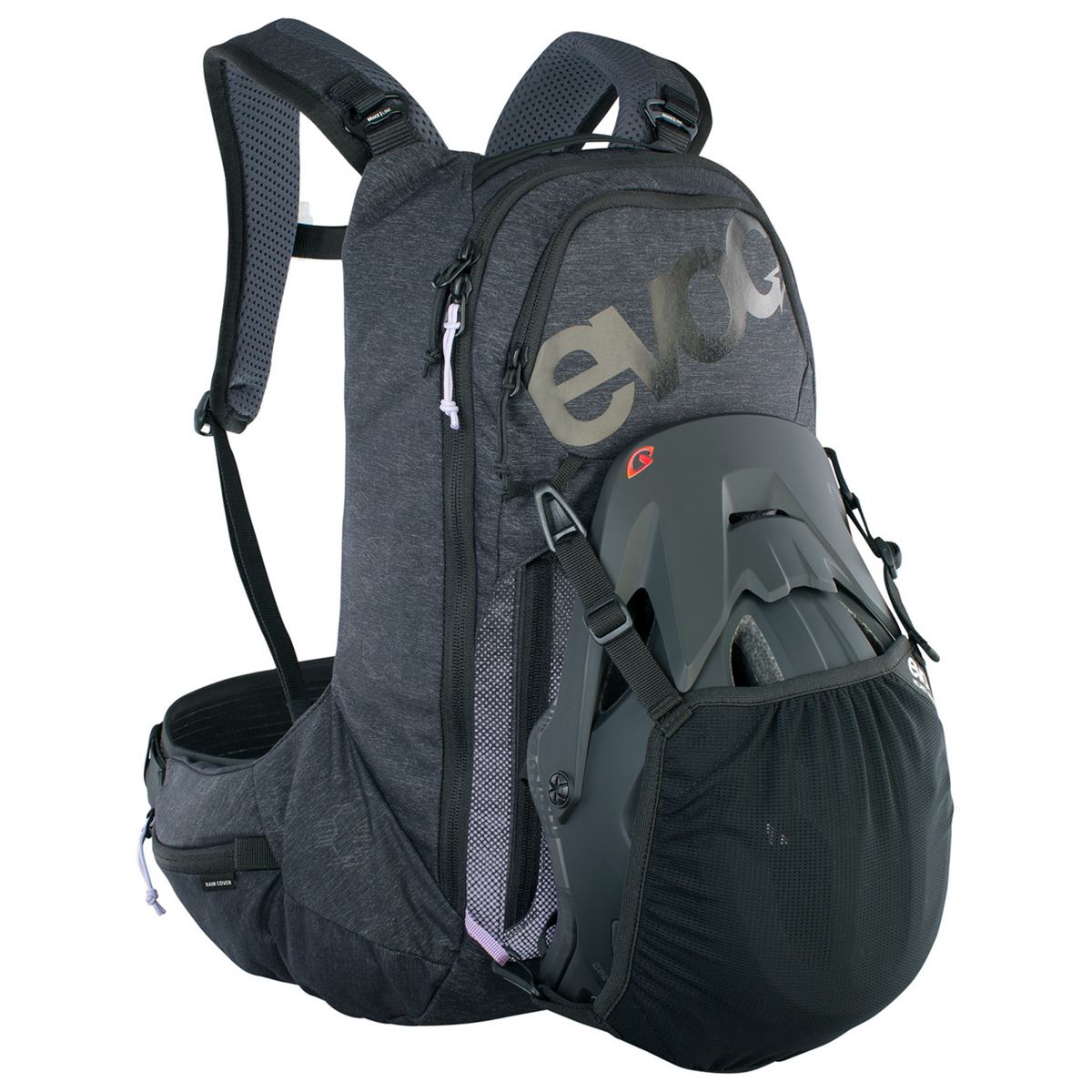 Evoc Trail Pro SF 12L Protektoren-Rucksack in GRAU