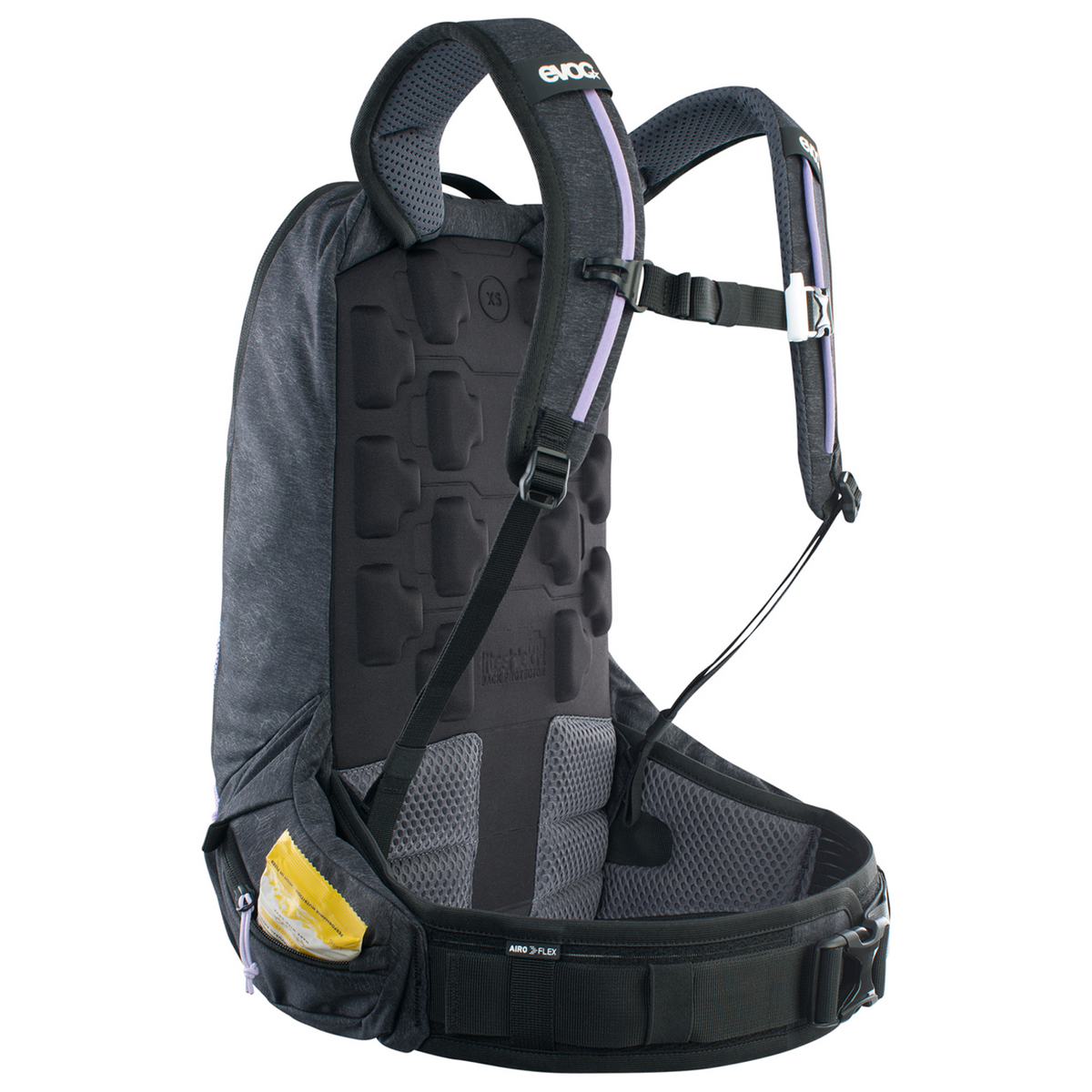 Evoc Trail Pro SF 12L Protektoren-Rucksack in GRAU