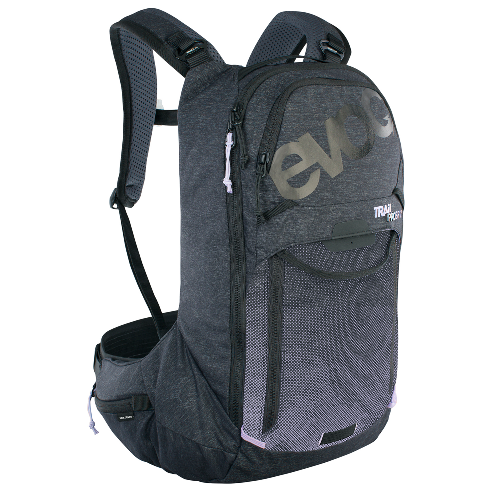 Evoc Trail Pro SF 12L Protektoren-Rucksack in GRAU