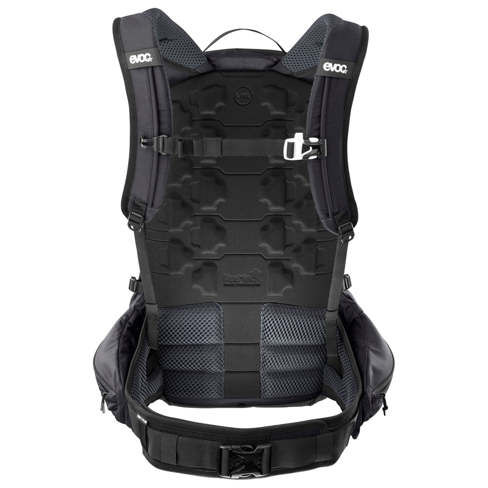 Evoc Trail Pro 26L Blackline Protektoren-Rucksack in SCHWARZ