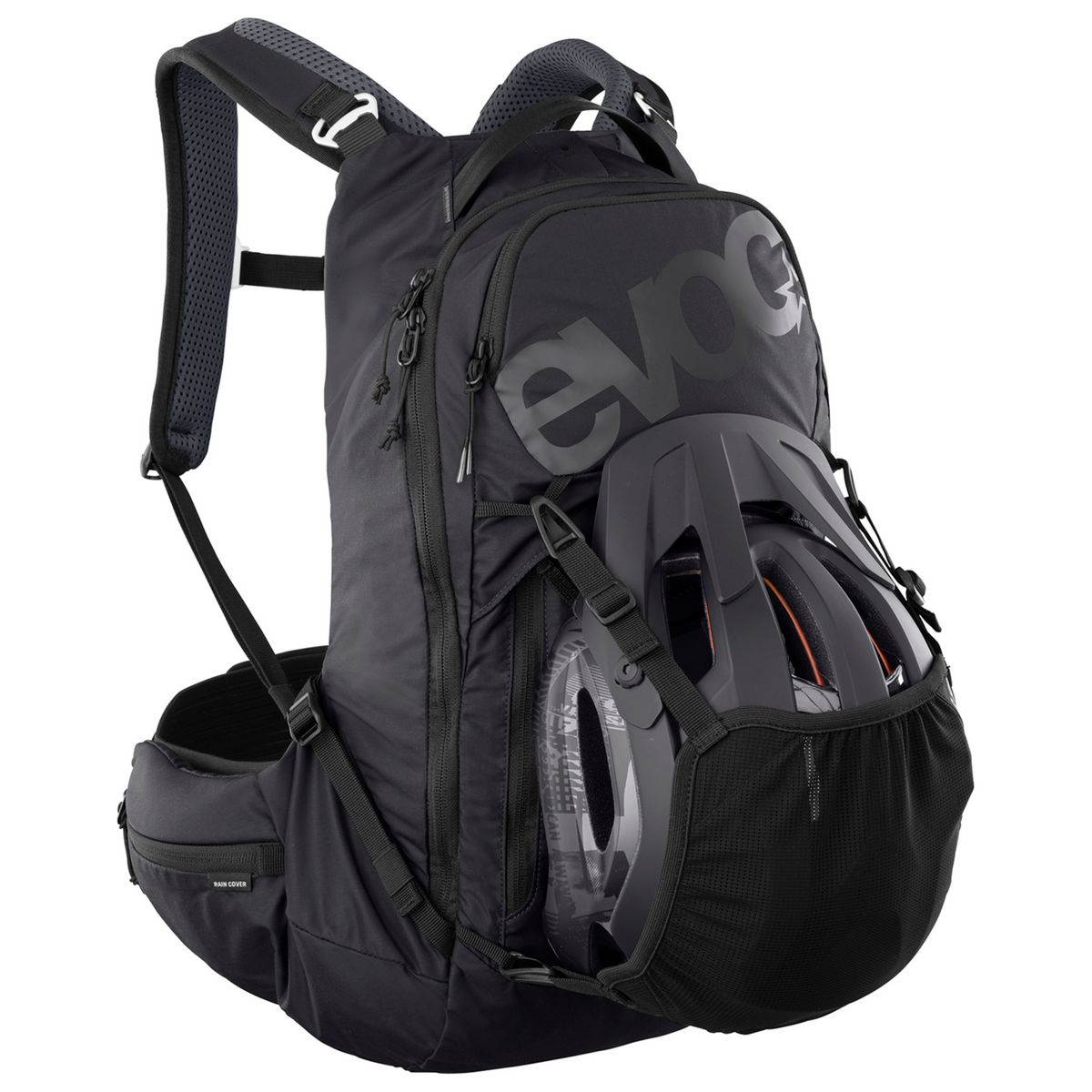 Evoc Trail Pro 16L Blackline Protektoren-Rucksack in SCHWARZ
