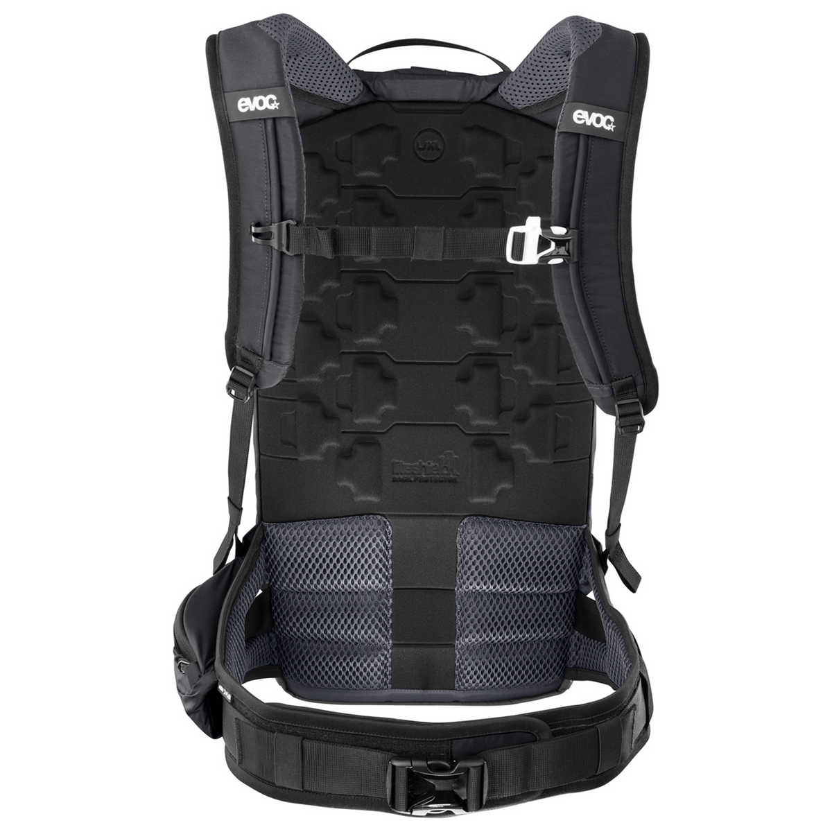 Evoc Trail Pro 10L Blackline Protektoren-Rucksack in SCHWARZ