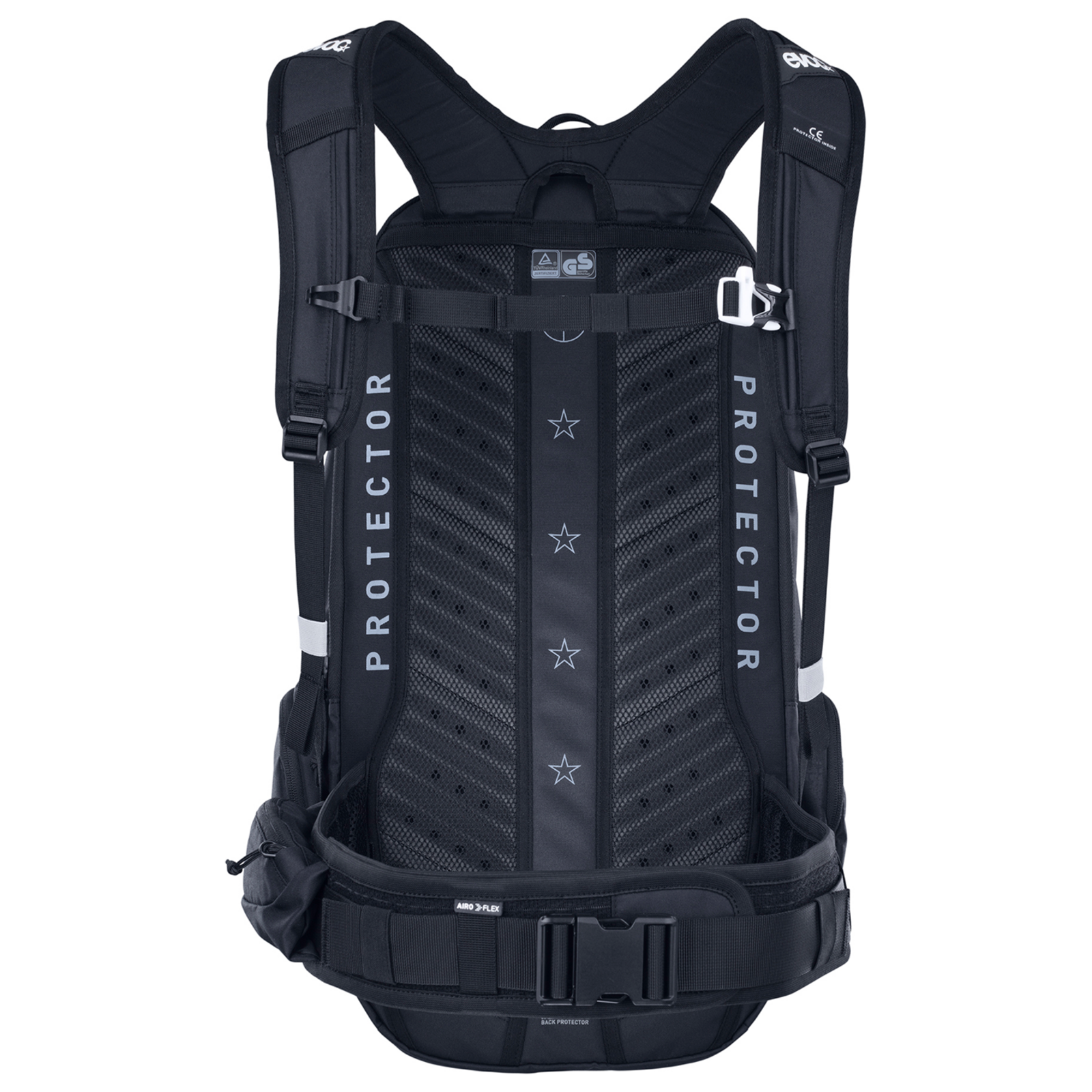 Evoc FR Trail E-Ride 20L MacAskill Protektoren-Rucksack in SCHWARZ