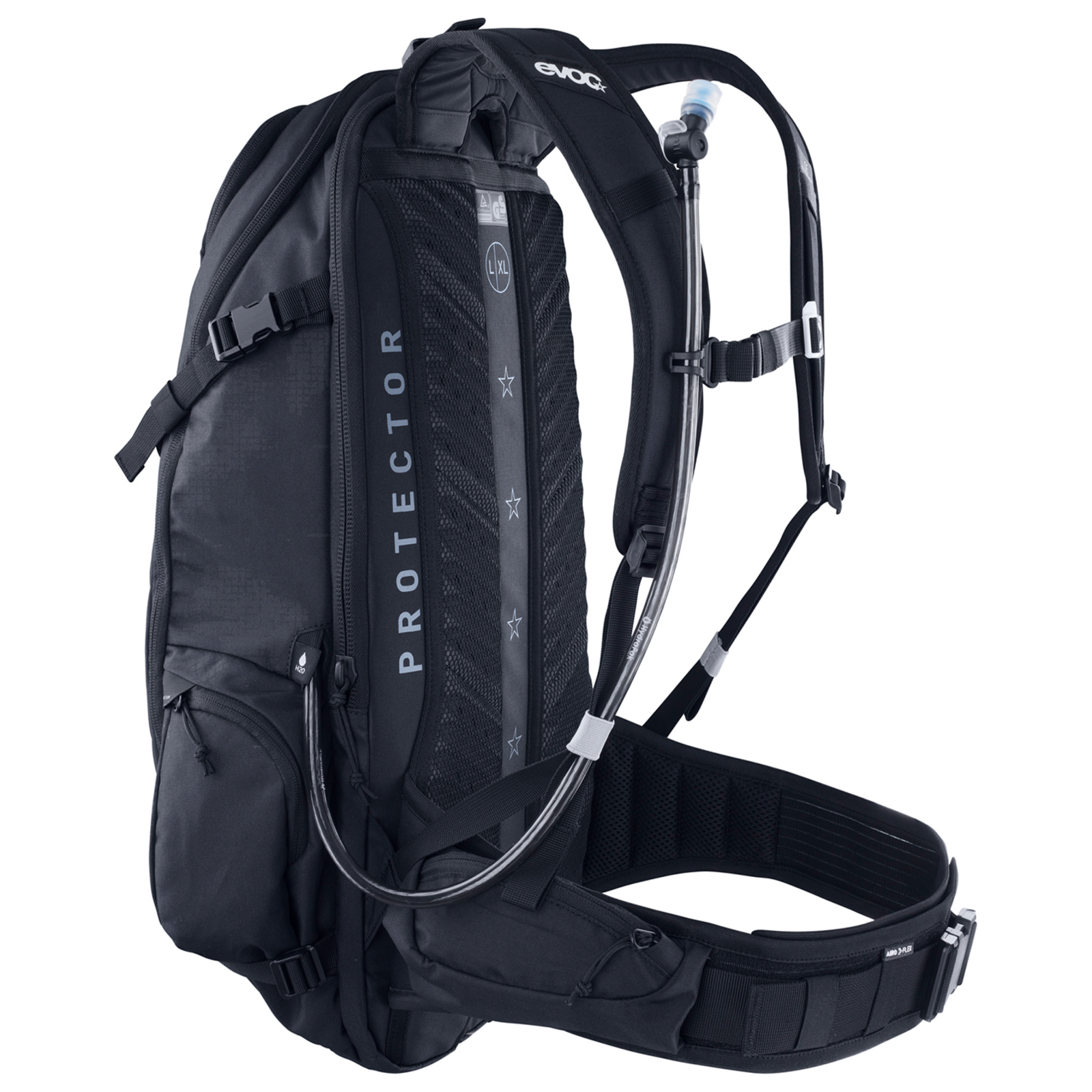 Evoc FR Trail E-Ride 20L MacAskill Protektoren-Rucksack in SCHWARZ