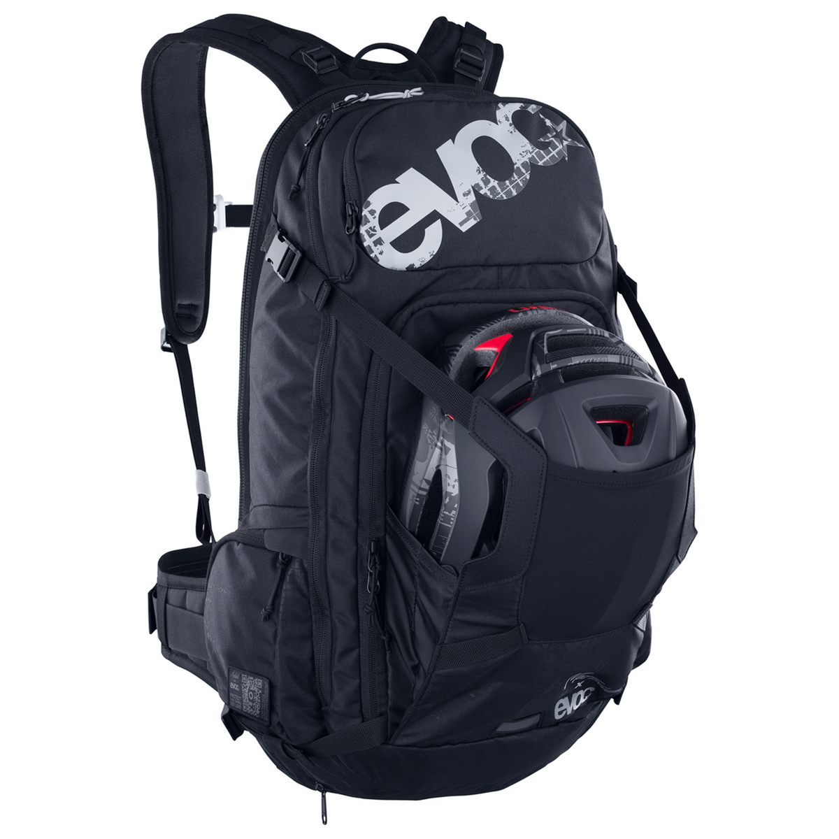 Evoc FR Trail E-Ride 20L MacAskill Protektoren-Rucksack in SCHWARZ