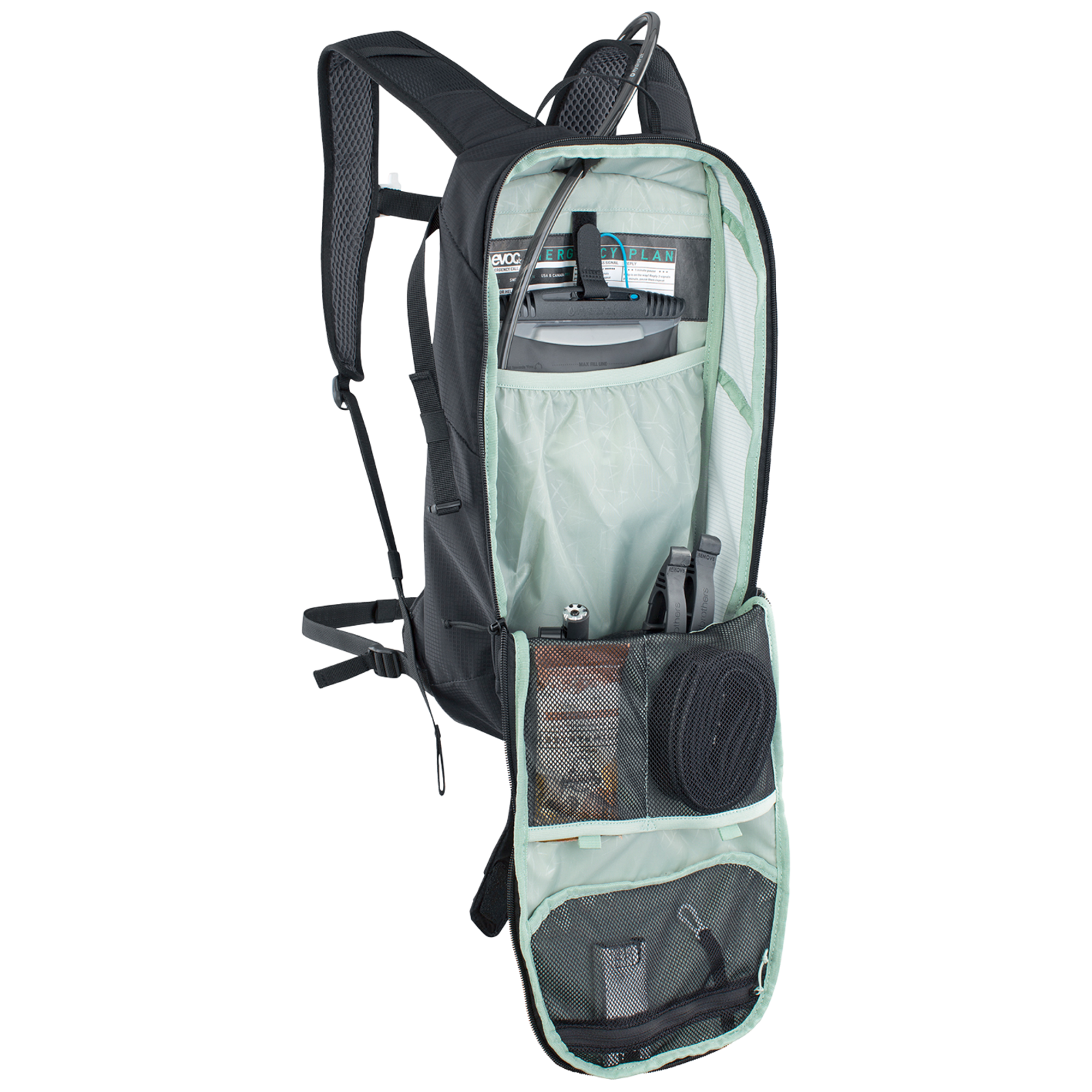 Evoc Ride 8L Fahrradrucksack in SCHWARZ