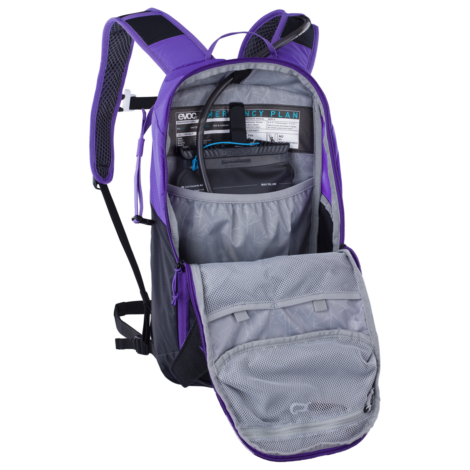 Evoc Ride 8L Fahrradrucksack in VIOLETT